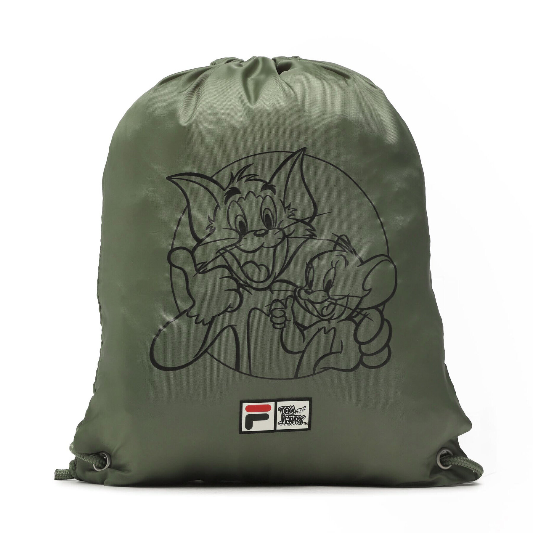 Fila Rucsac tip sac Tensta Warner Bros Small Sport Drawstring Backapck Verde - Pled.ro