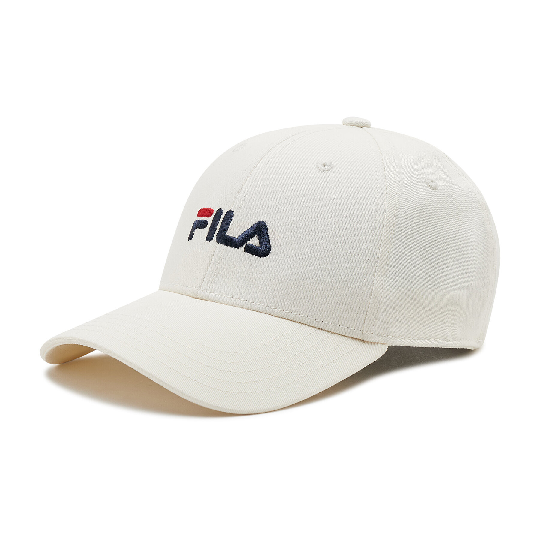 Fila Șapcă Brasov 6 Panel Cap With Linear Logo Strap Back FCU0019 Alb - Pled.ro