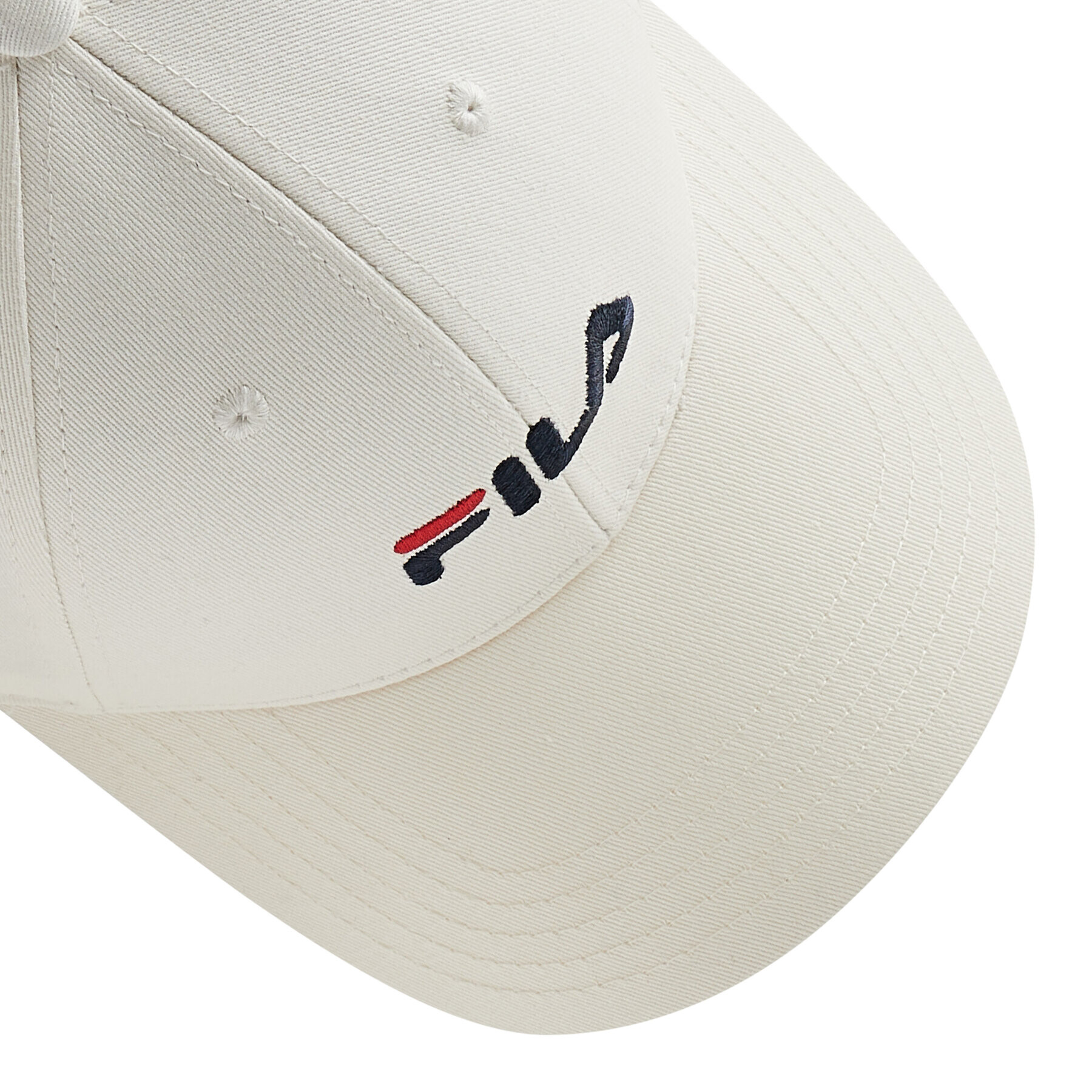 Fila Șapcă Brasov 6 Panel Cap With Linear Logo Strap Back FCU0019 Alb - Pled.ro