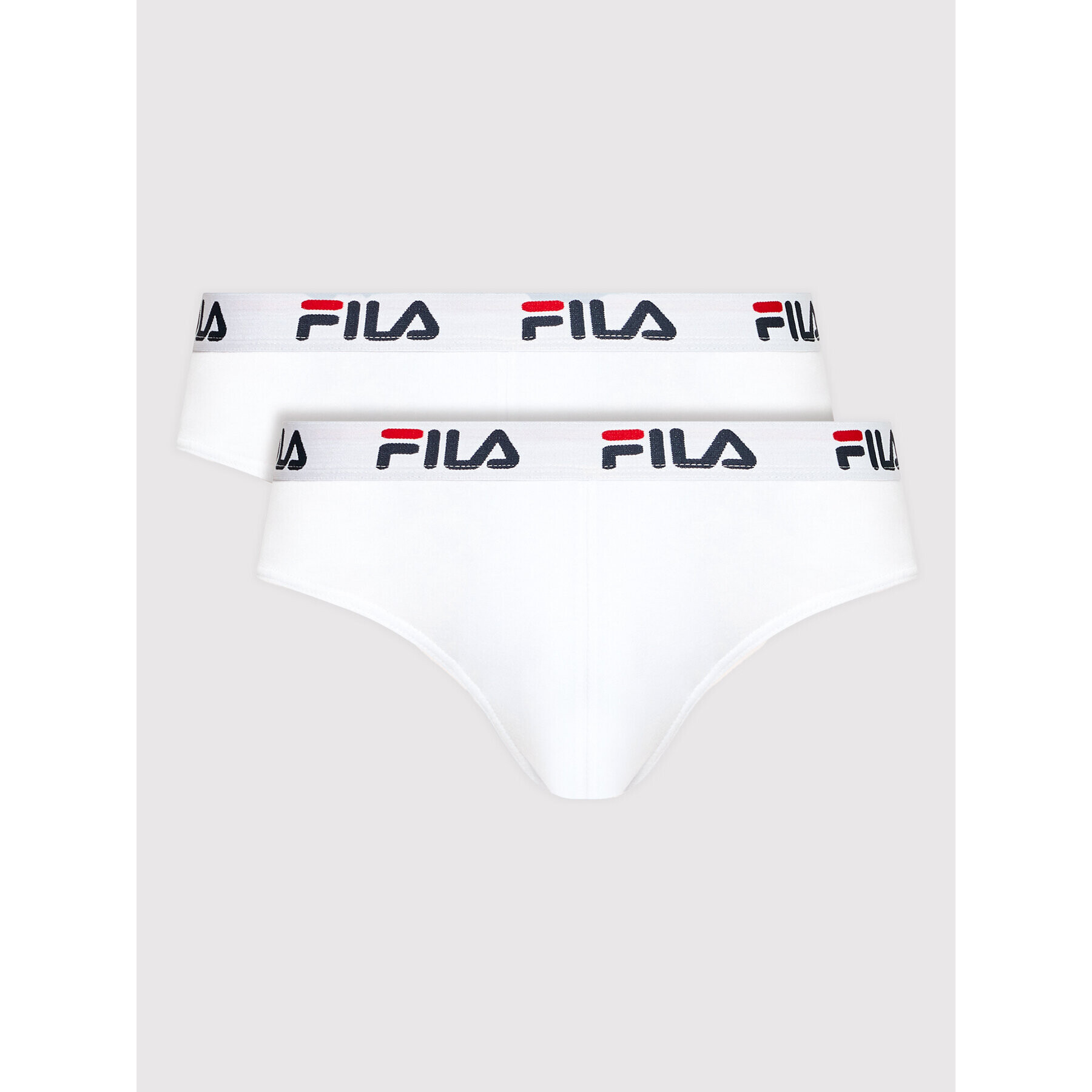 Fila Set 2 perechi de slipuri FU5015/2 Alb - Pled.ro