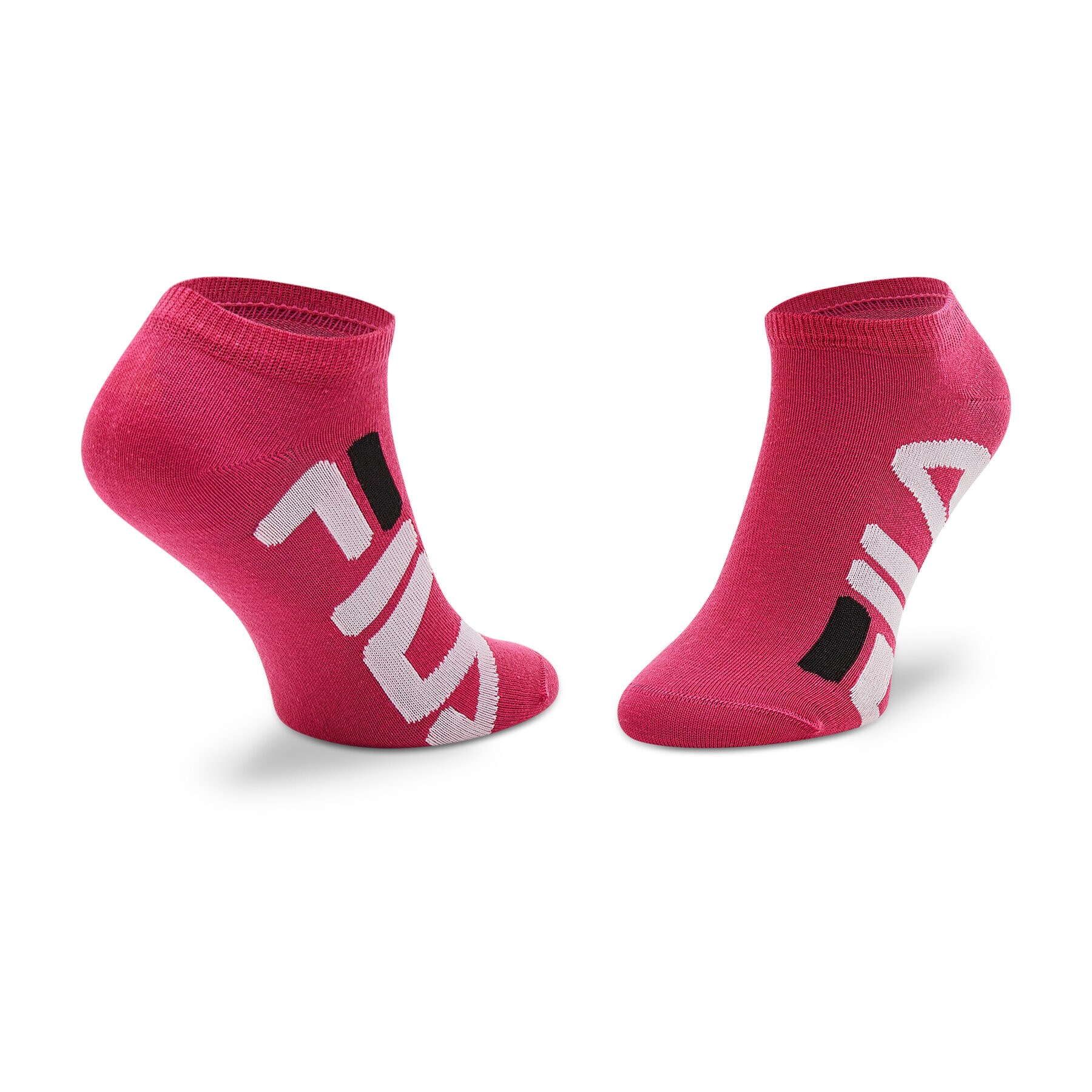 Fila Set de 2 perechi de șosete medii unisex Invisible F9199 Negru - Pled.ro