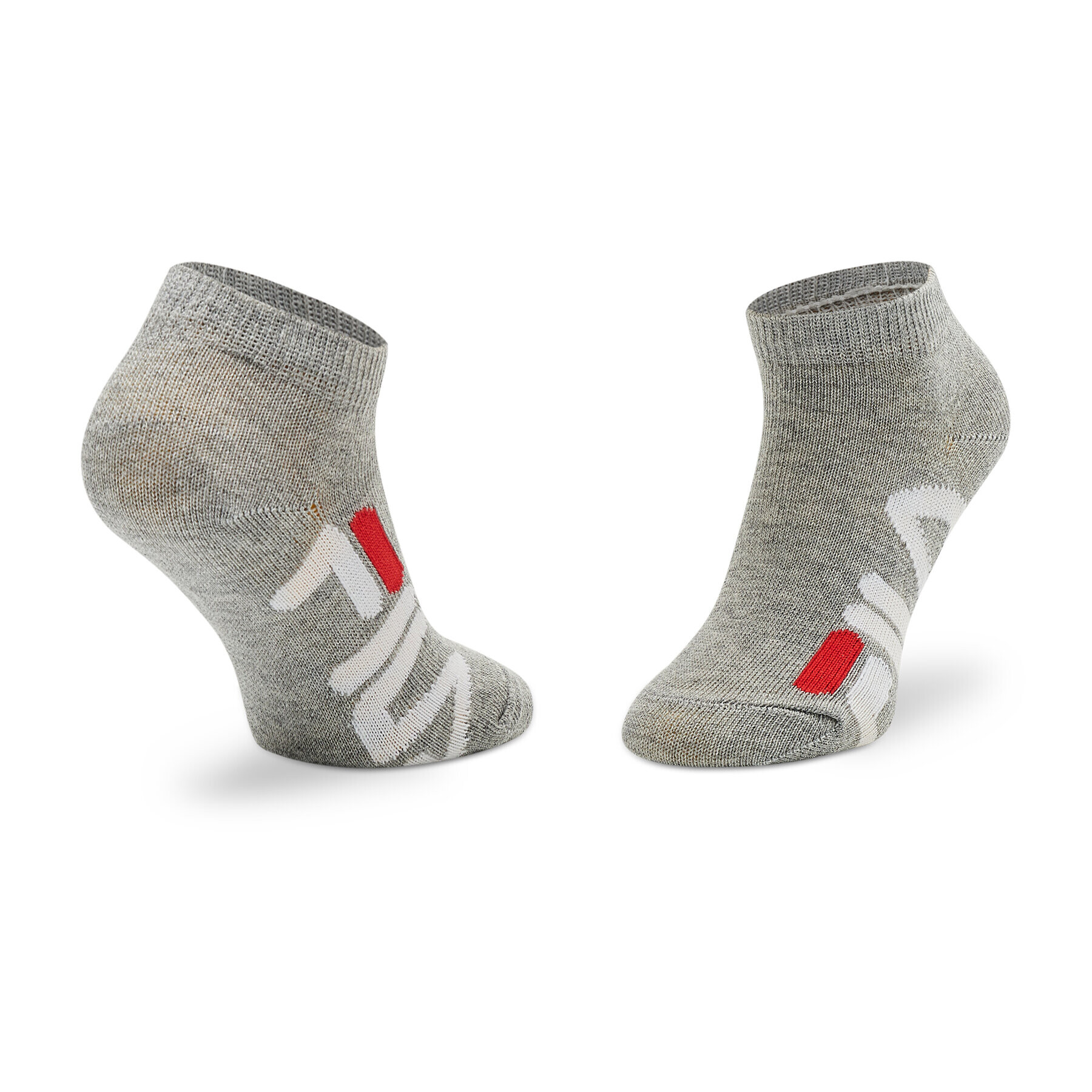 Fila Set de 3 perechi de șosete lungi pentru copii Calza Invisible F8199/3 Gri - Pled.ro