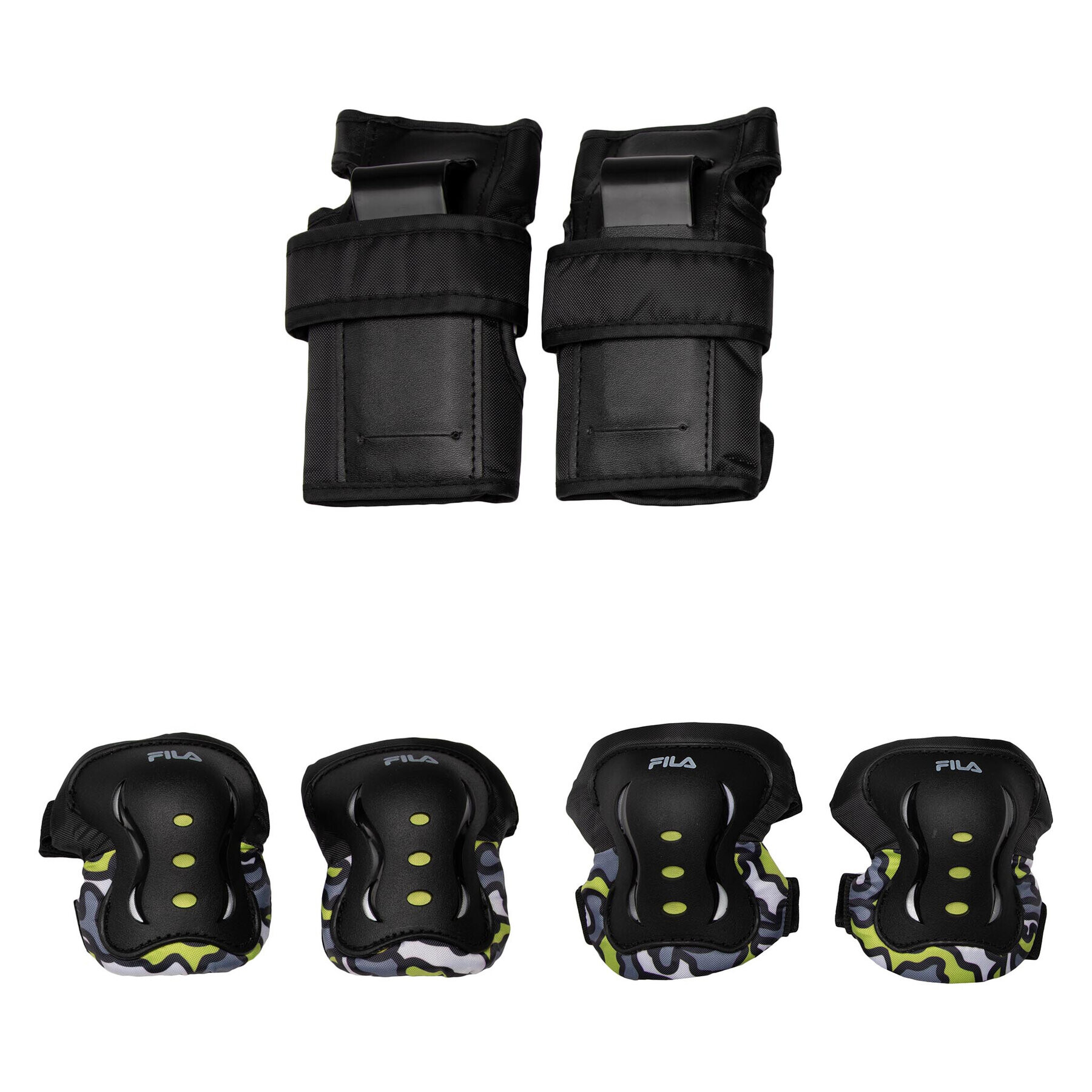 Fila Skates Set de protecție 60750971 Negru - Pled.ro