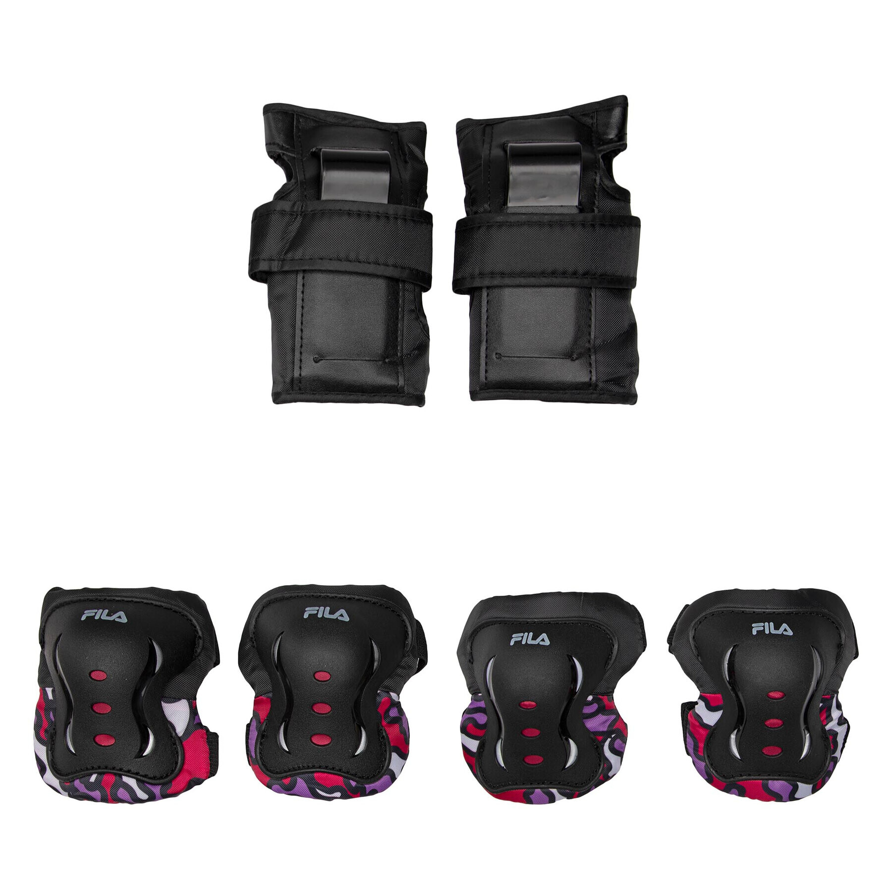 Fila Skates Set de protecție Fp Junior G 60750972 Negru - Pled.ro