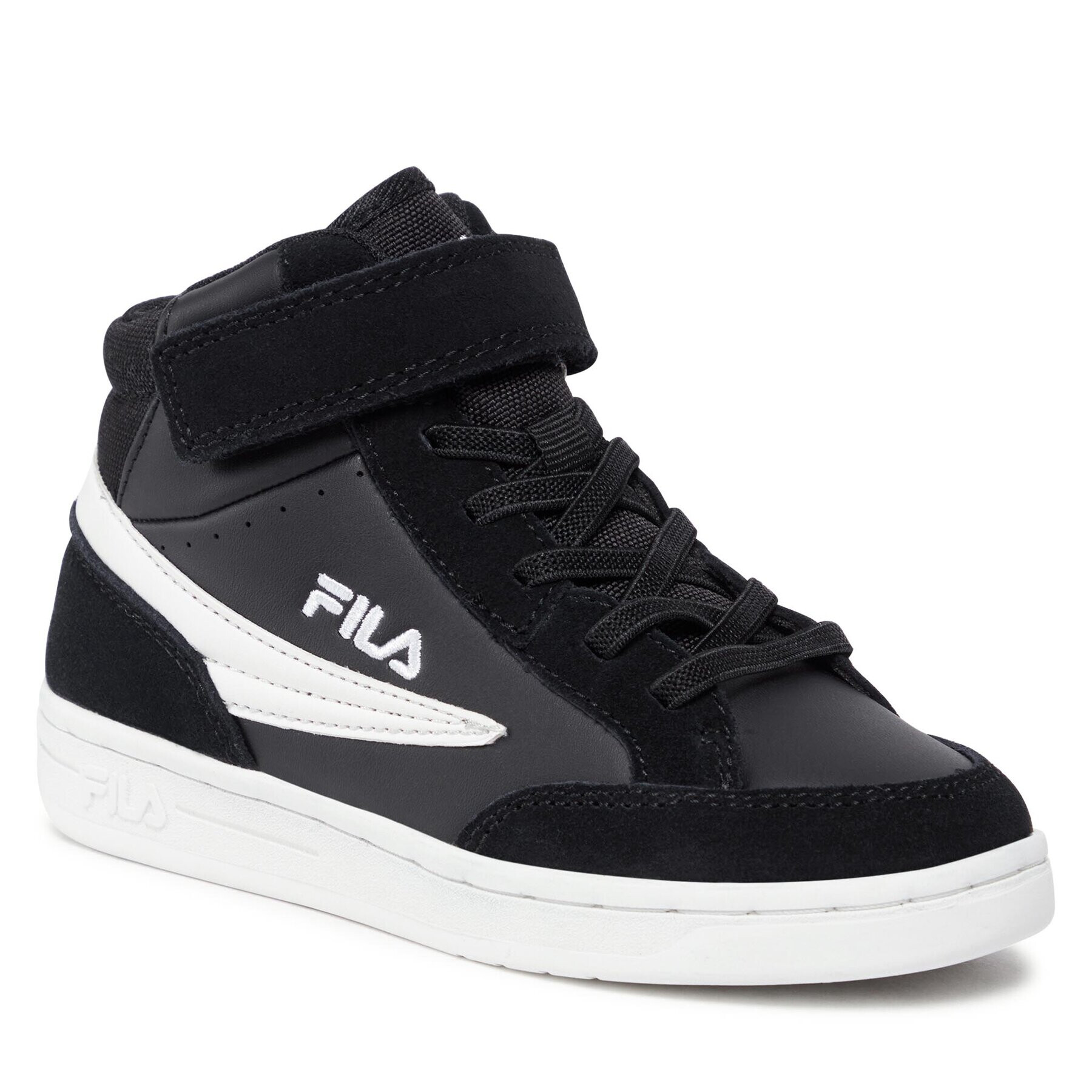 Fila Sneakers Crew Velcro Mid Kids FFK0122.80010 Negru - Pled.ro