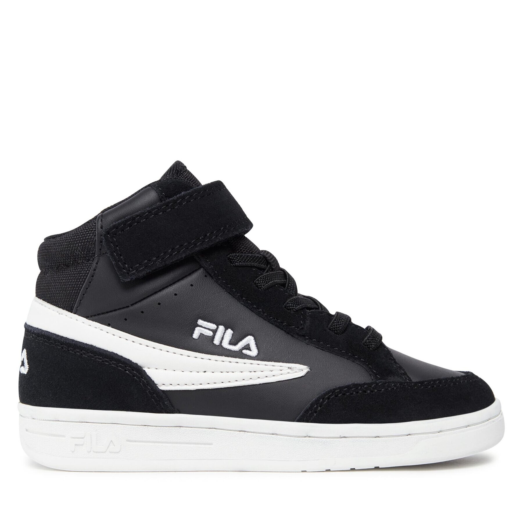 Fila Sneakers Crew Velcro Mid Kids FFK0122.80010 Negru - Pled.ro