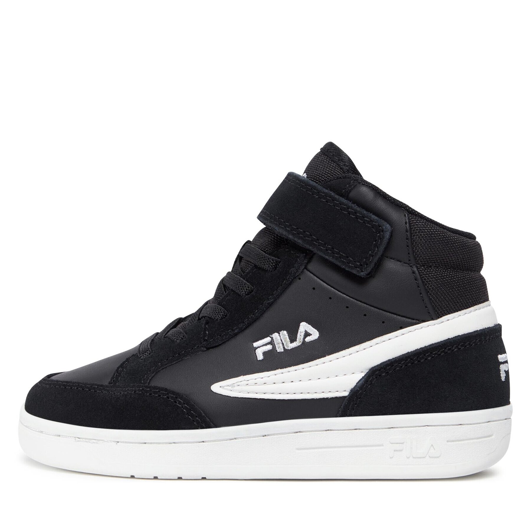 Fila Sneakers Crew Velcro Mid Kids FFK0122.80010 Negru - Pled.ro