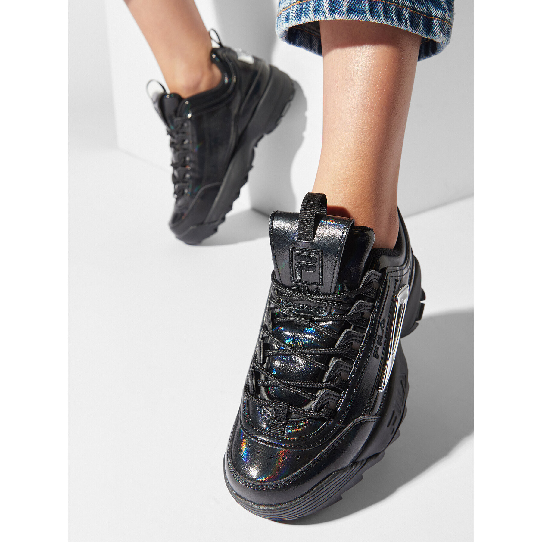 Fila Sneakers Disruptor M Wmn FFW0245.83162 Negru - Pled.ro