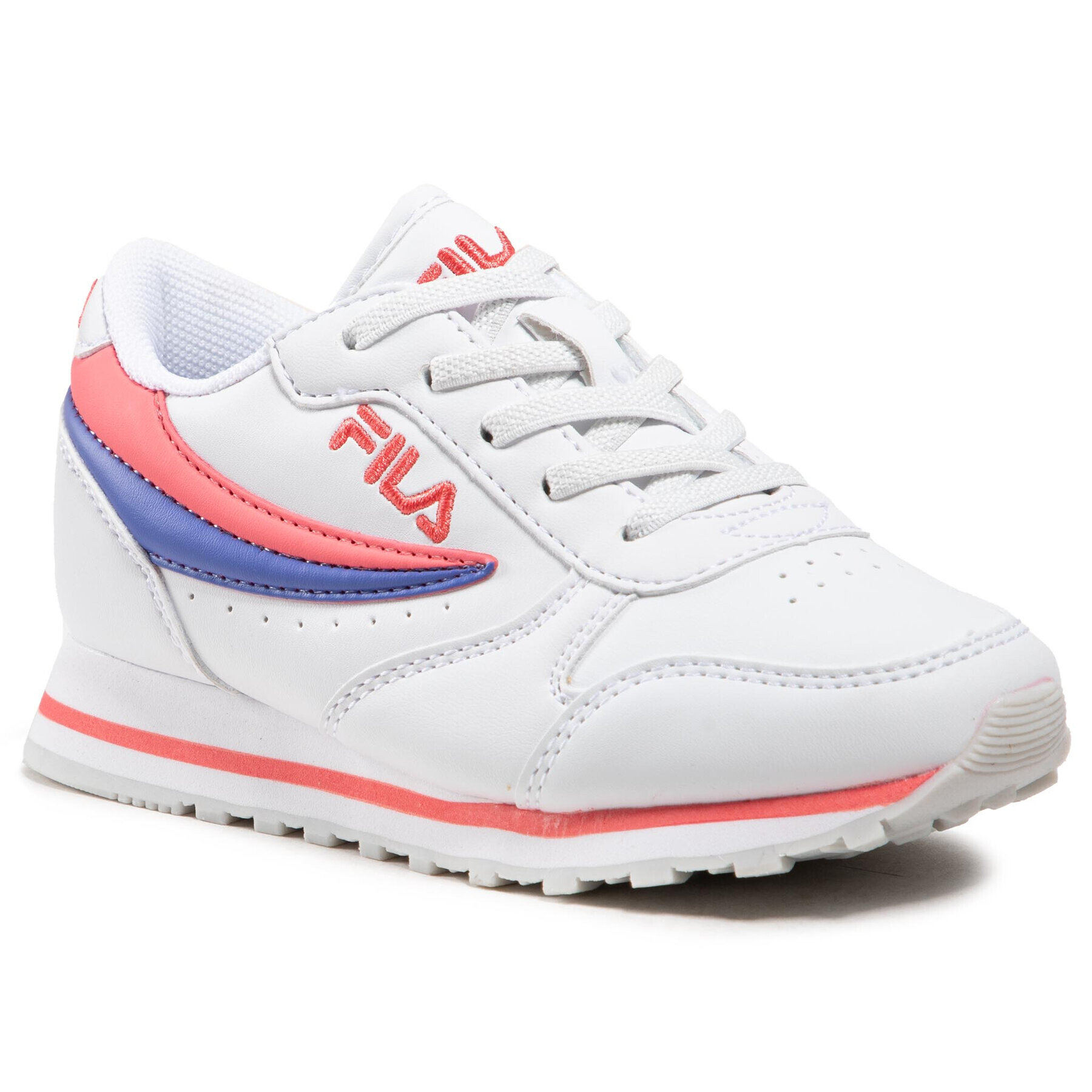 Fila Sneakers Orbit Low Kids 1010783.94Q Alb - Pled.ro