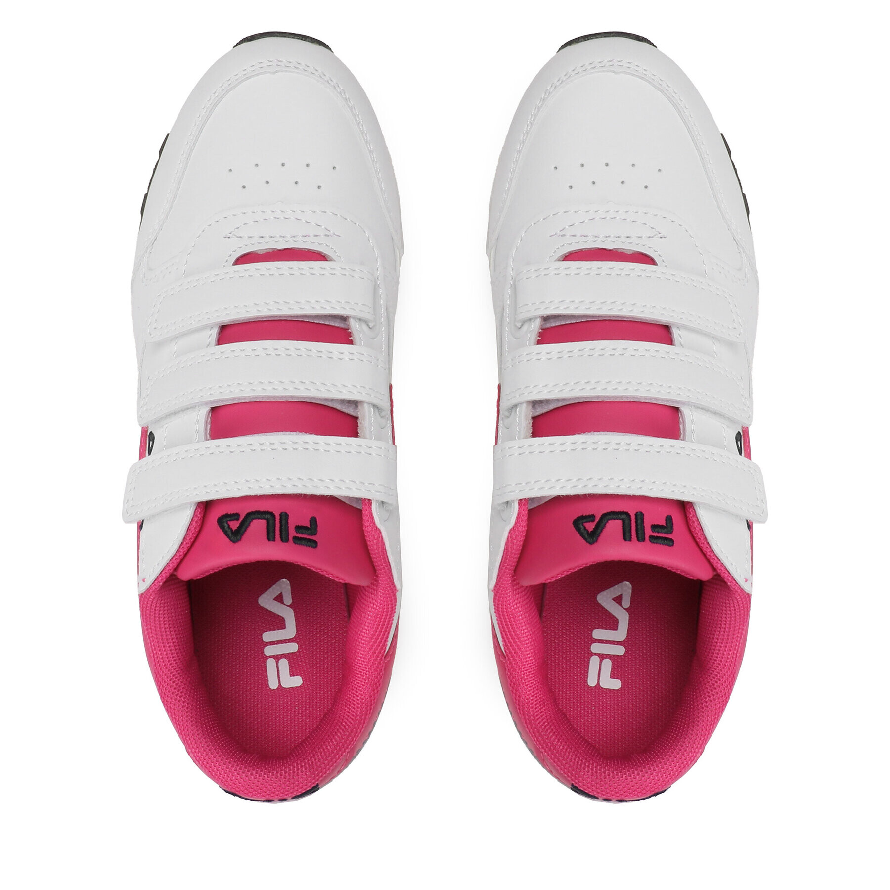 Fila Sneakers Orbit Velcro Kids 1010785.13228 Alb - Pled.ro