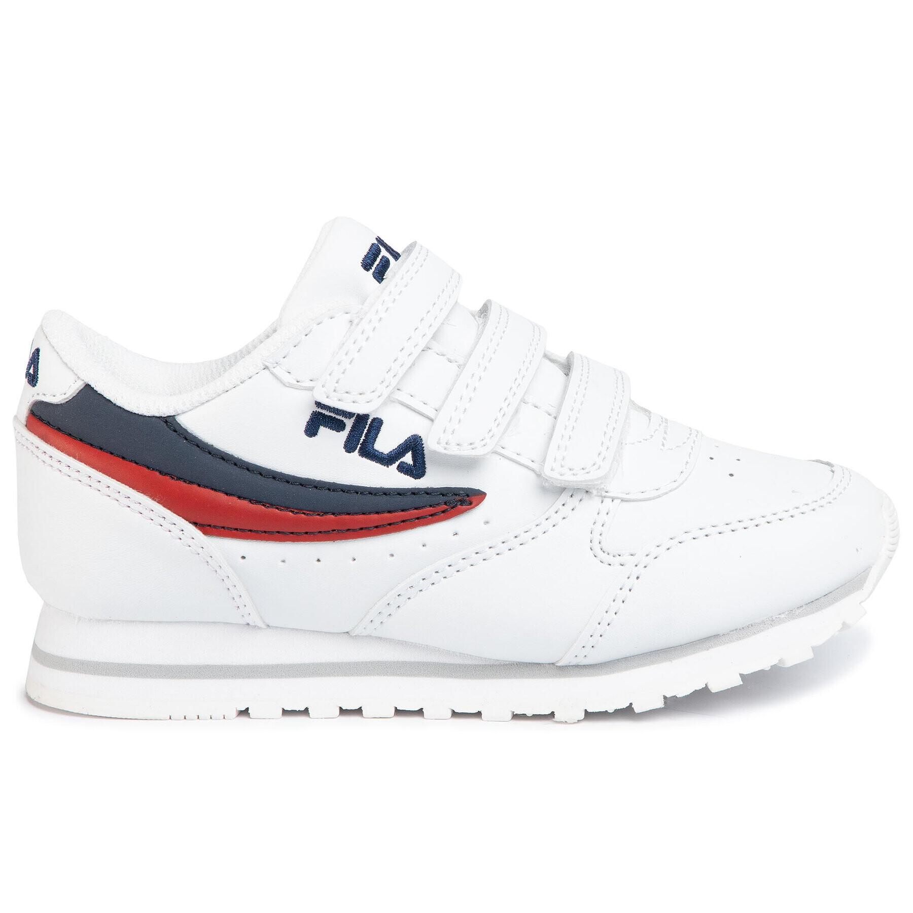 Fila Sneakers Orbit Velcro Low Kids 1010785.98F Alb - Pled.ro