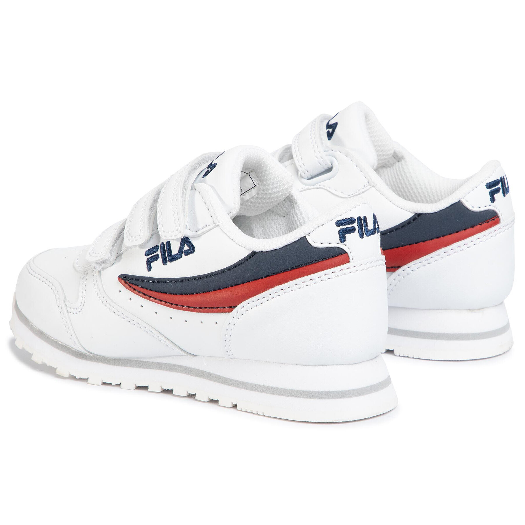 Fila Sneakers Orbit Velcro Low Kids 1010785.98F Alb - Pled.ro