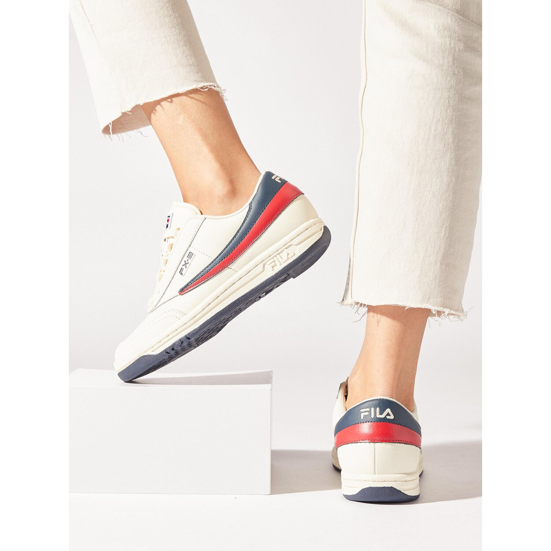 Fila Sneakers Original Tennis '83 Wmn FFW0281.10006 Alb - Pled.ro