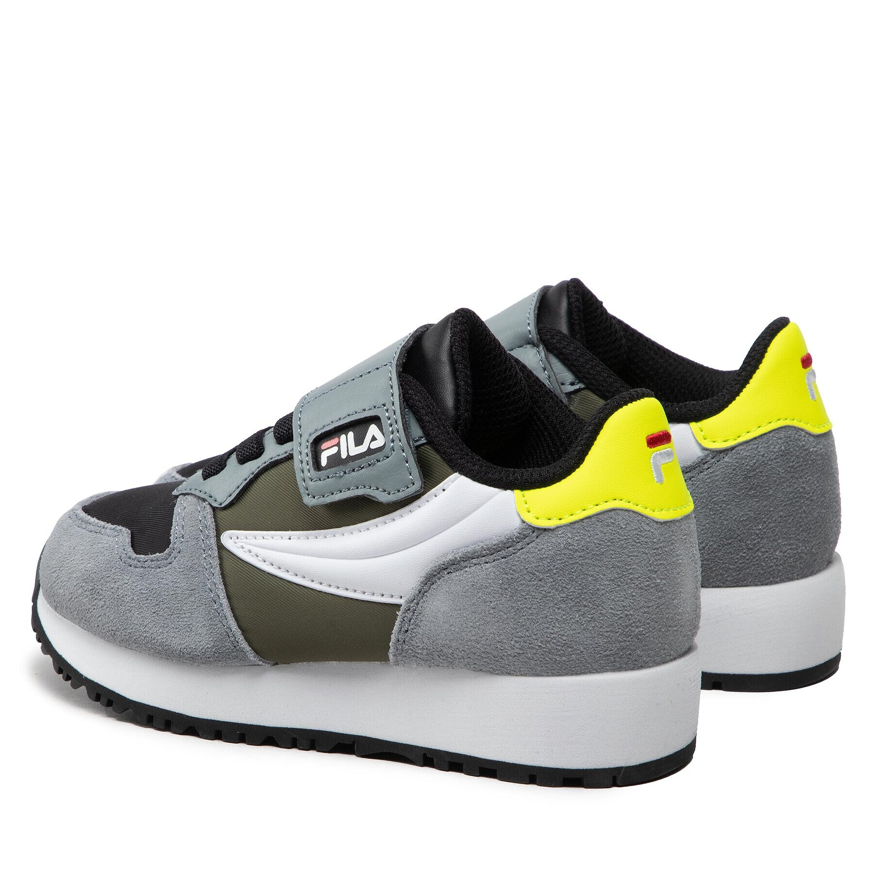 Fila Sneakers Retroque Velcro Kids FFK0036.83149 Gri - Pled.ro