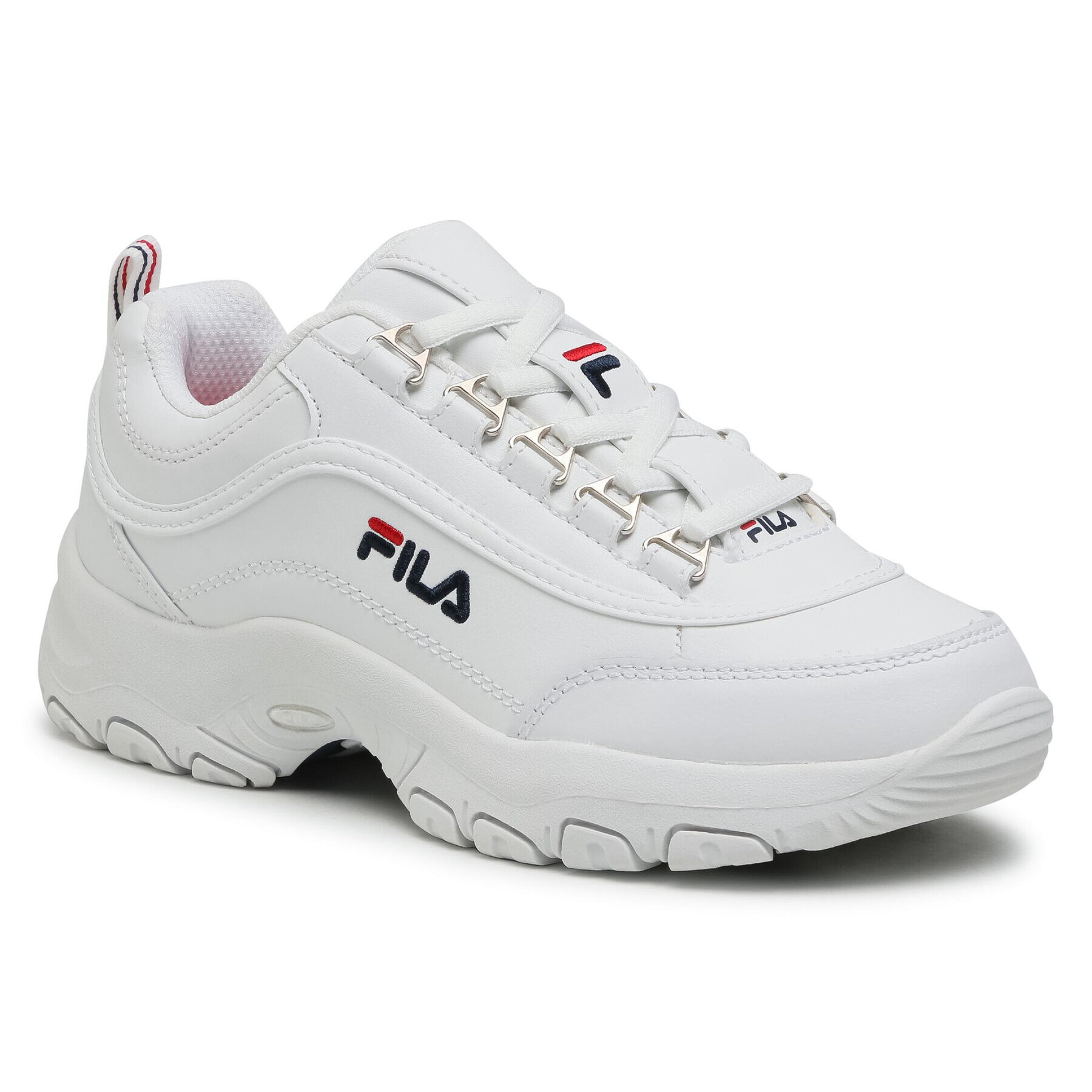 Fila Sneakers Strada Low Kids 1010781.1FG Alb - Pled.ro