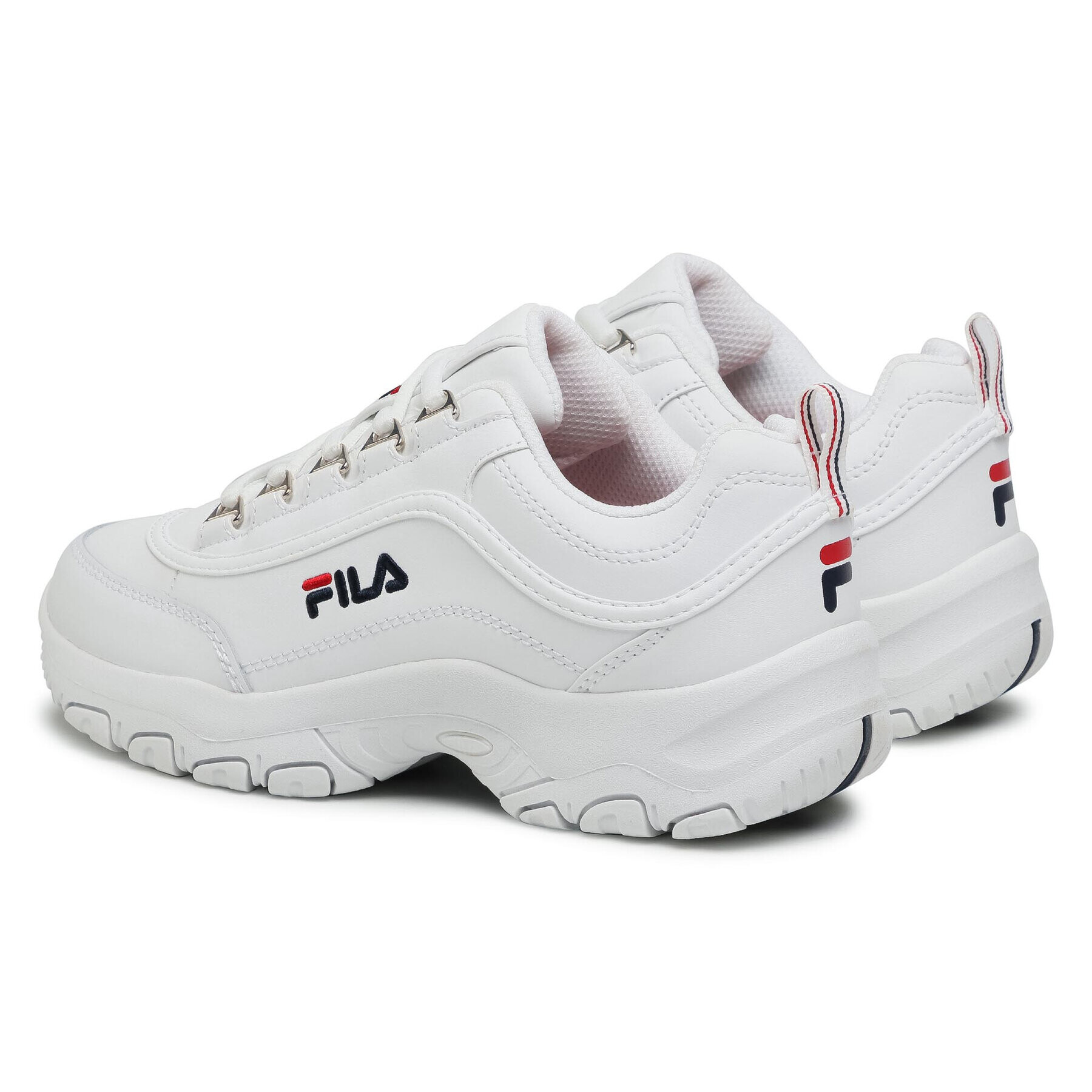 Fila Sneakers Strada Low Kids 1010781.1FG Alb - Pled.ro