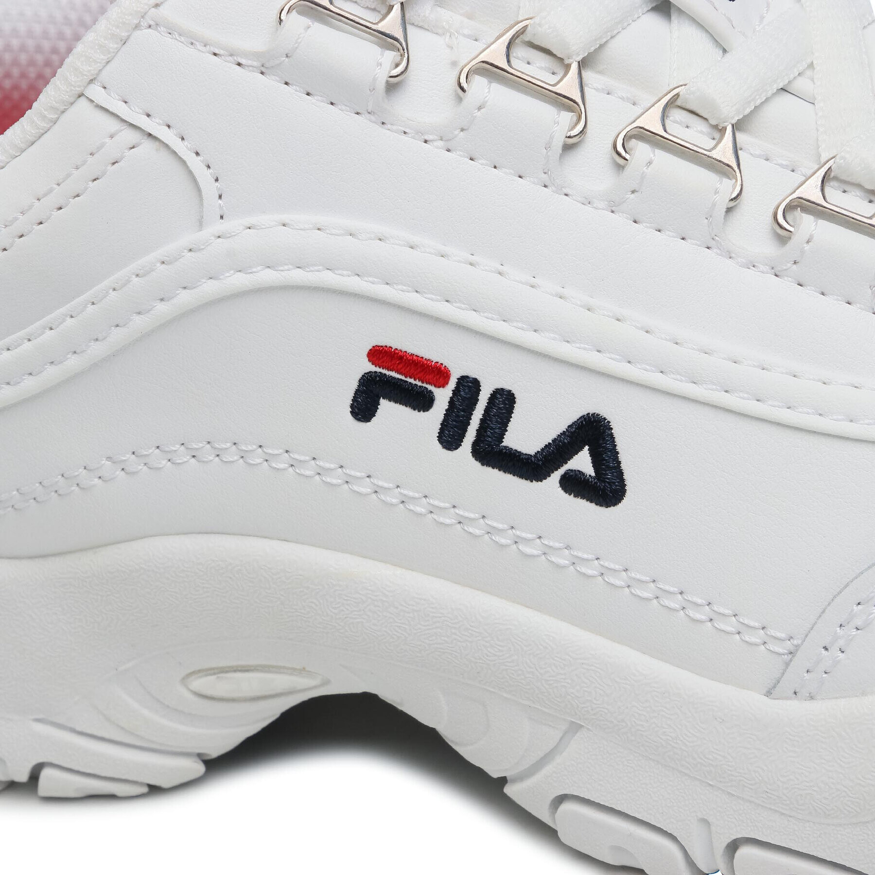 Fila Sneakers Strada Low Kids 1010781.1FG Alb - Pled.ro