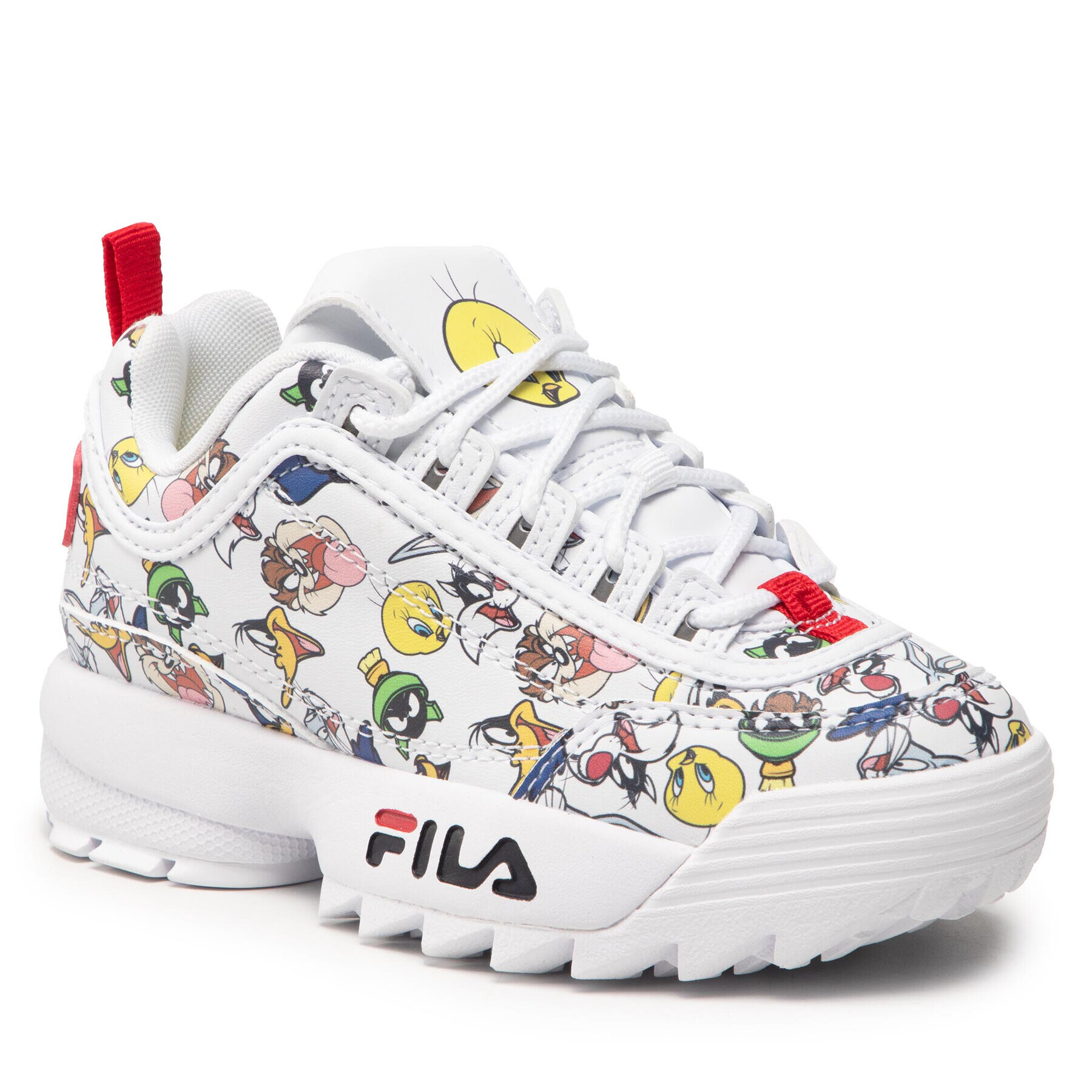 Fila Sneakers Wb Disruptor Aop Kids FFK0027.10004 Alb - Pled.ro