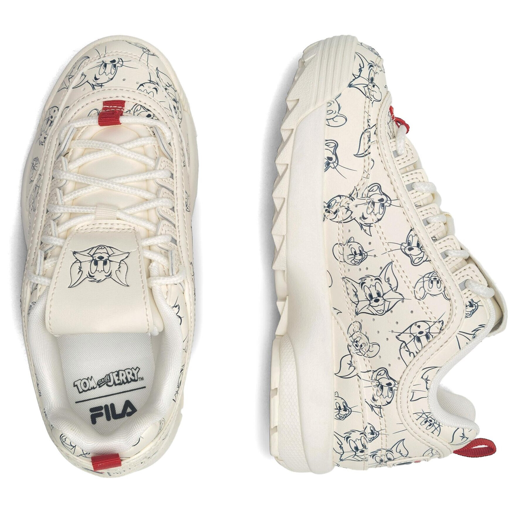 Fila Sneakers Wb Disruptor Aop Kids FFK0093.10005 Bej - Pled.ro