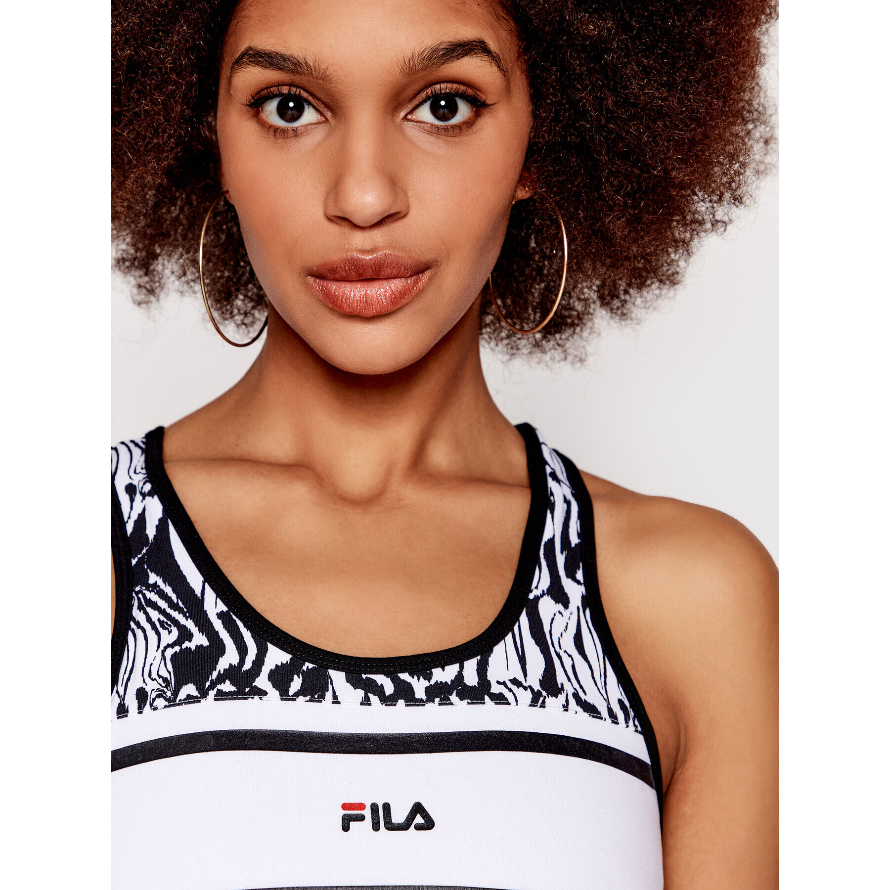 Fila Sutien top Braga FAW0130 Negru - Pled.ro