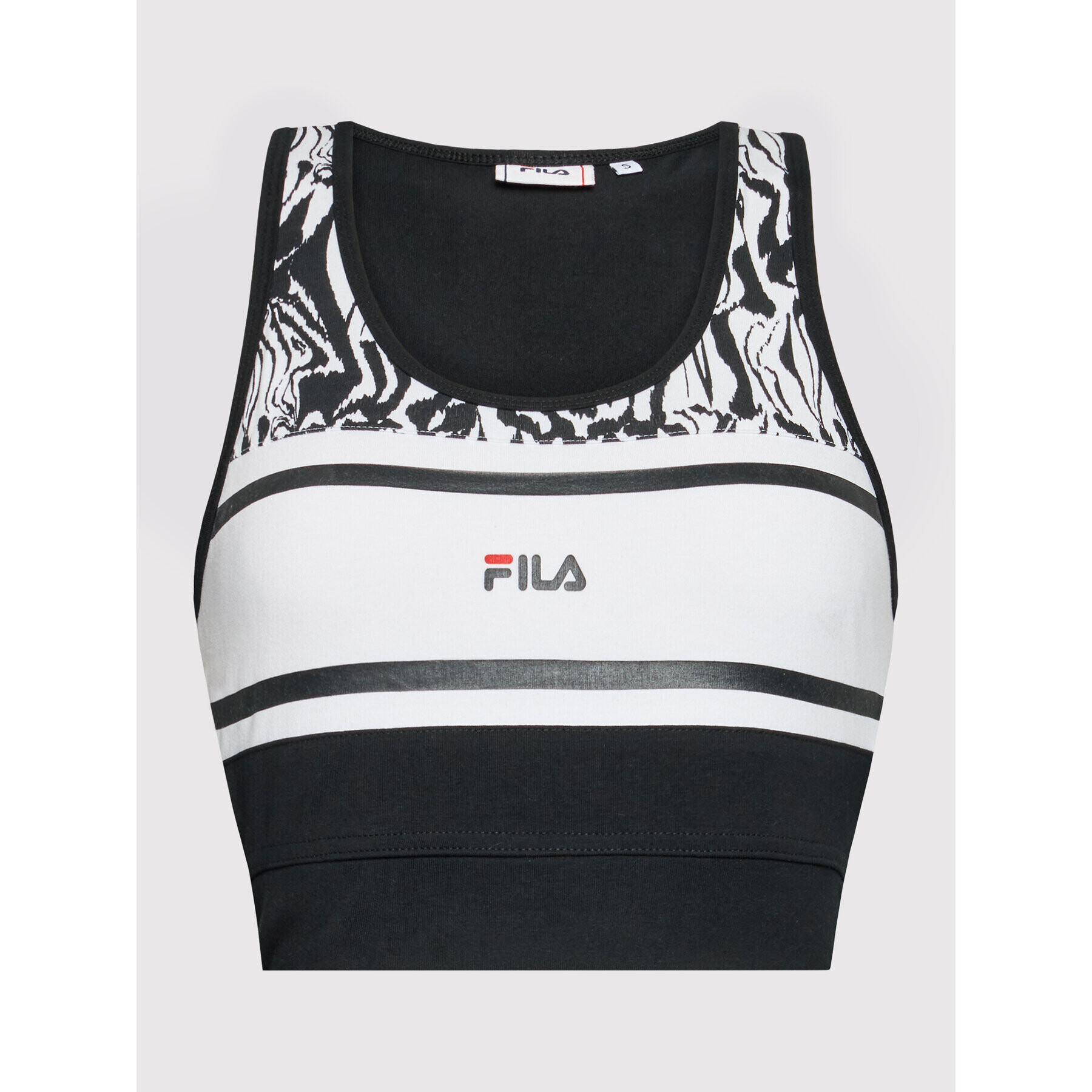 Fila Sutien top Braga FAW0130 Negru - Pled.ro