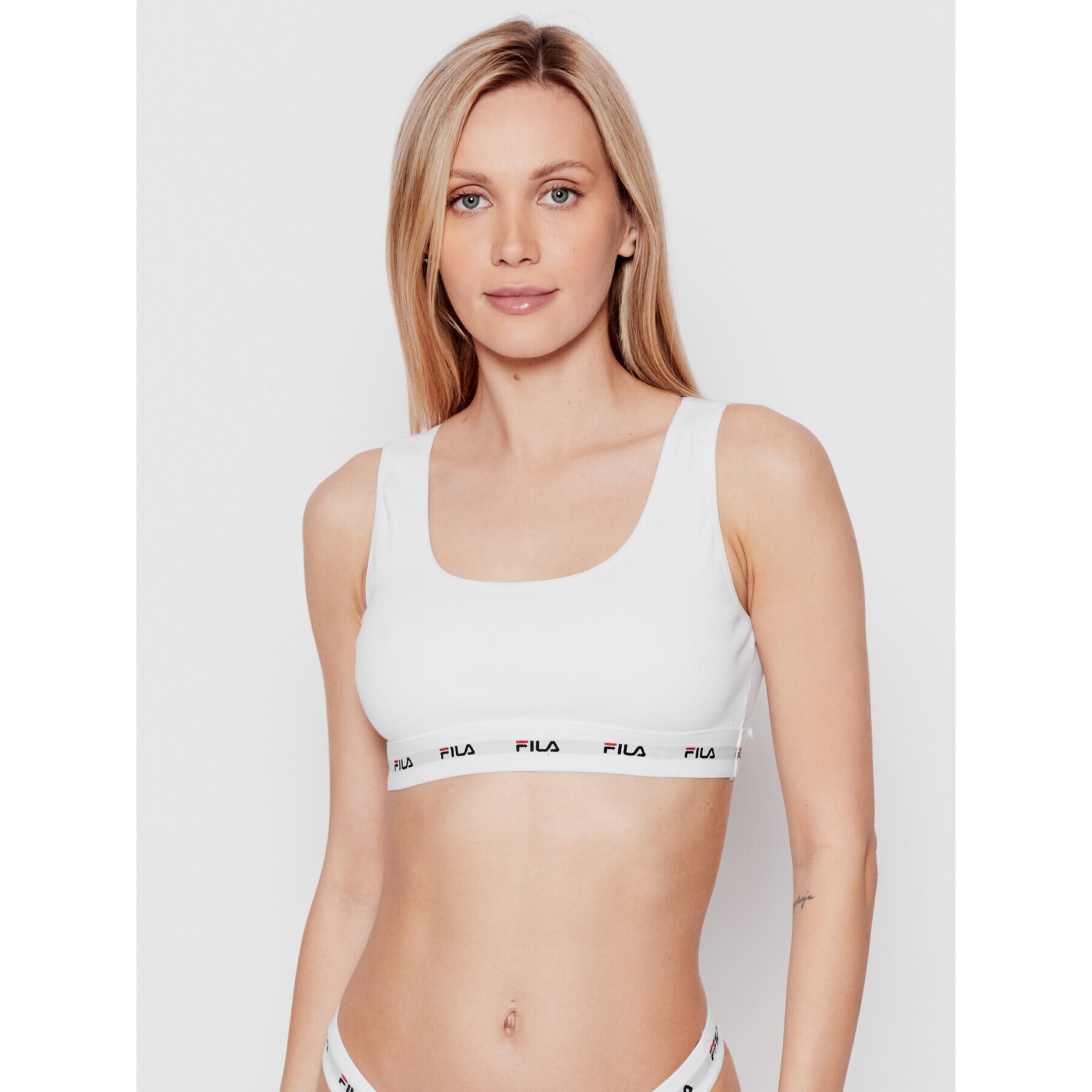 Fila Sutien top FU6157 Alb - Pled.ro