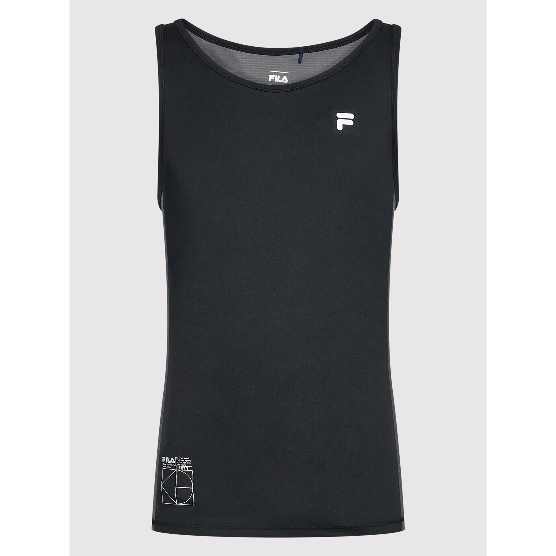 Fila Tank top Rachow FAM0061 Negru Relaxed Fit - Pled.ro