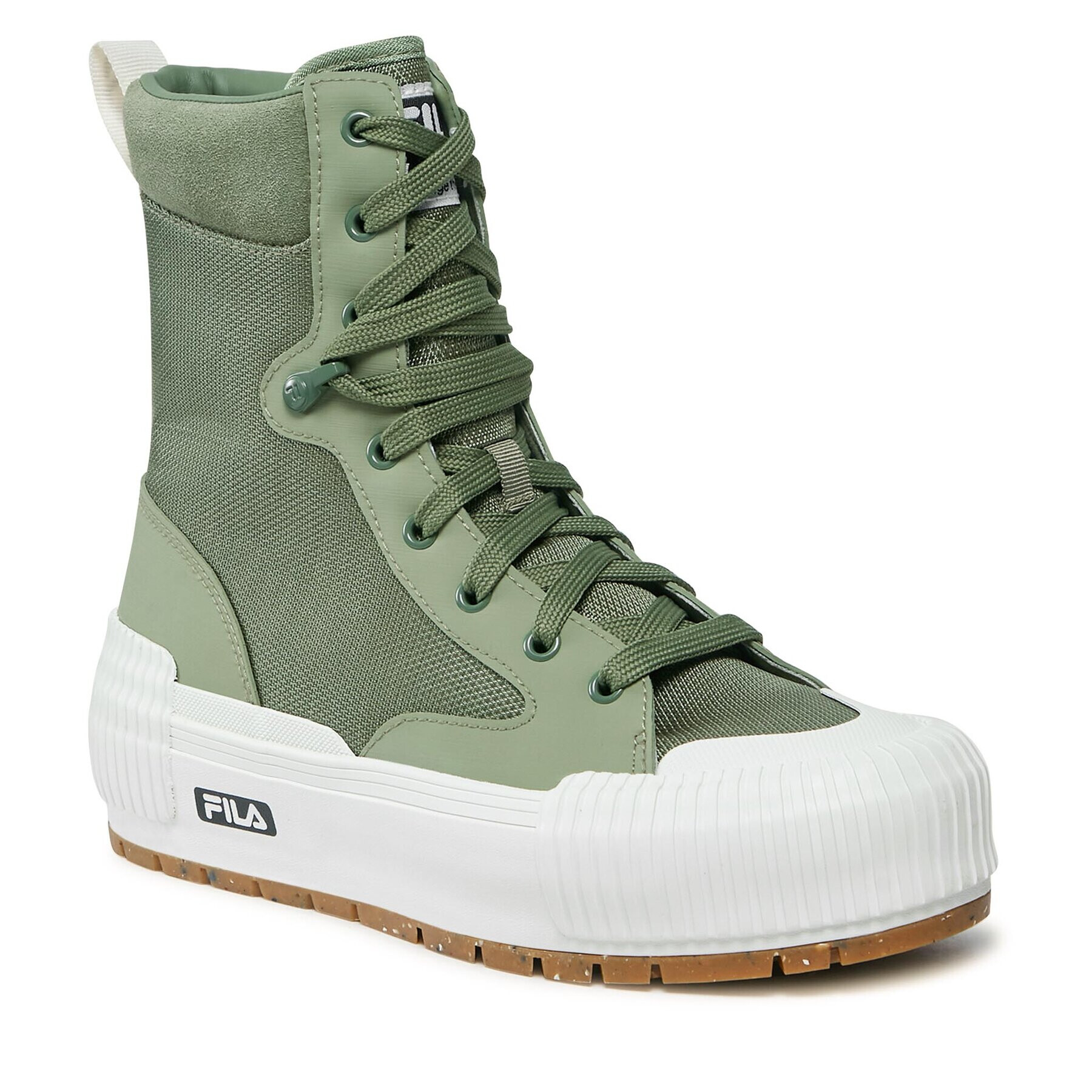 Fila Teniși Cityblock High Platform Wmn FFW0375.60045 Verde - Pled.ro