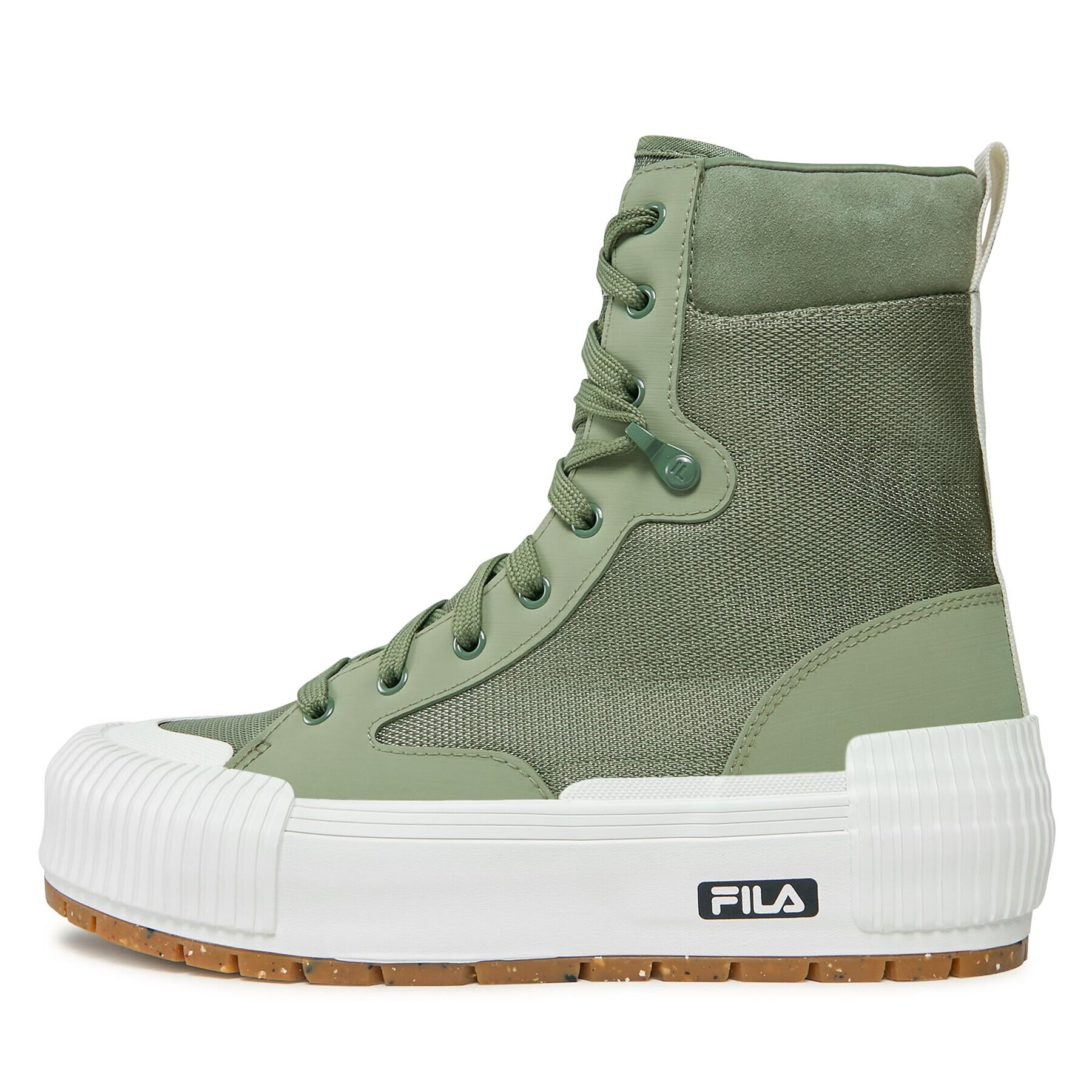 Fila Teniși Cityblock High Platform Wmn FFW0375.60045 Verde - Pled.ro