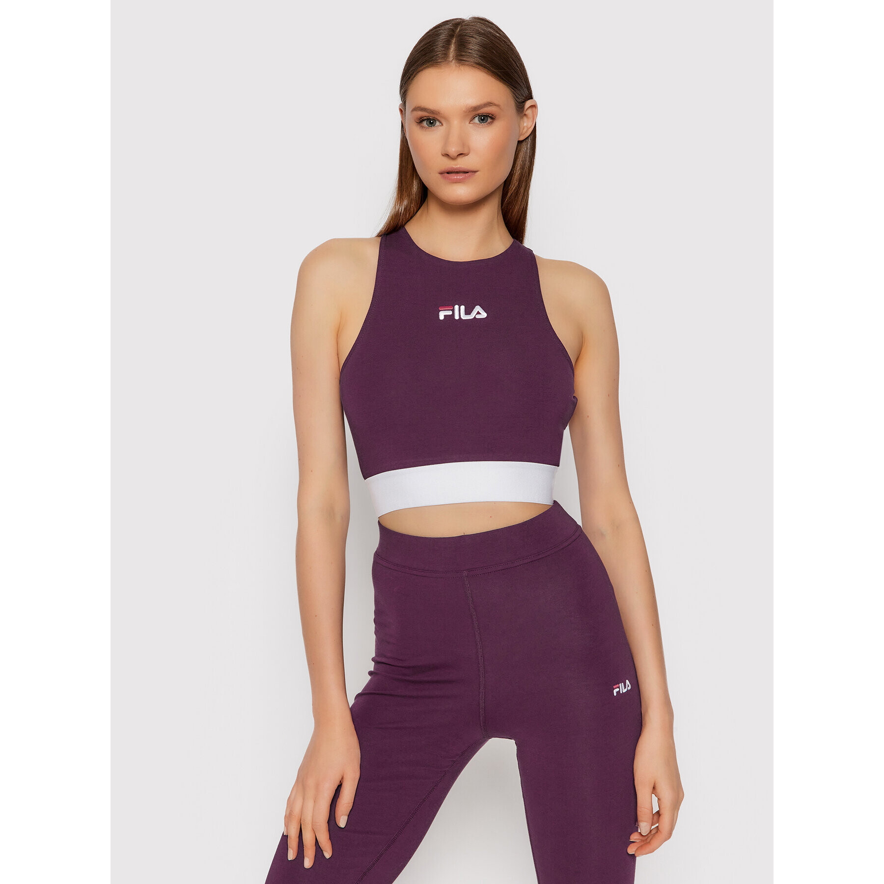 Fila Top Ekanta 689121 Violet Slim Fit - Pled.ro