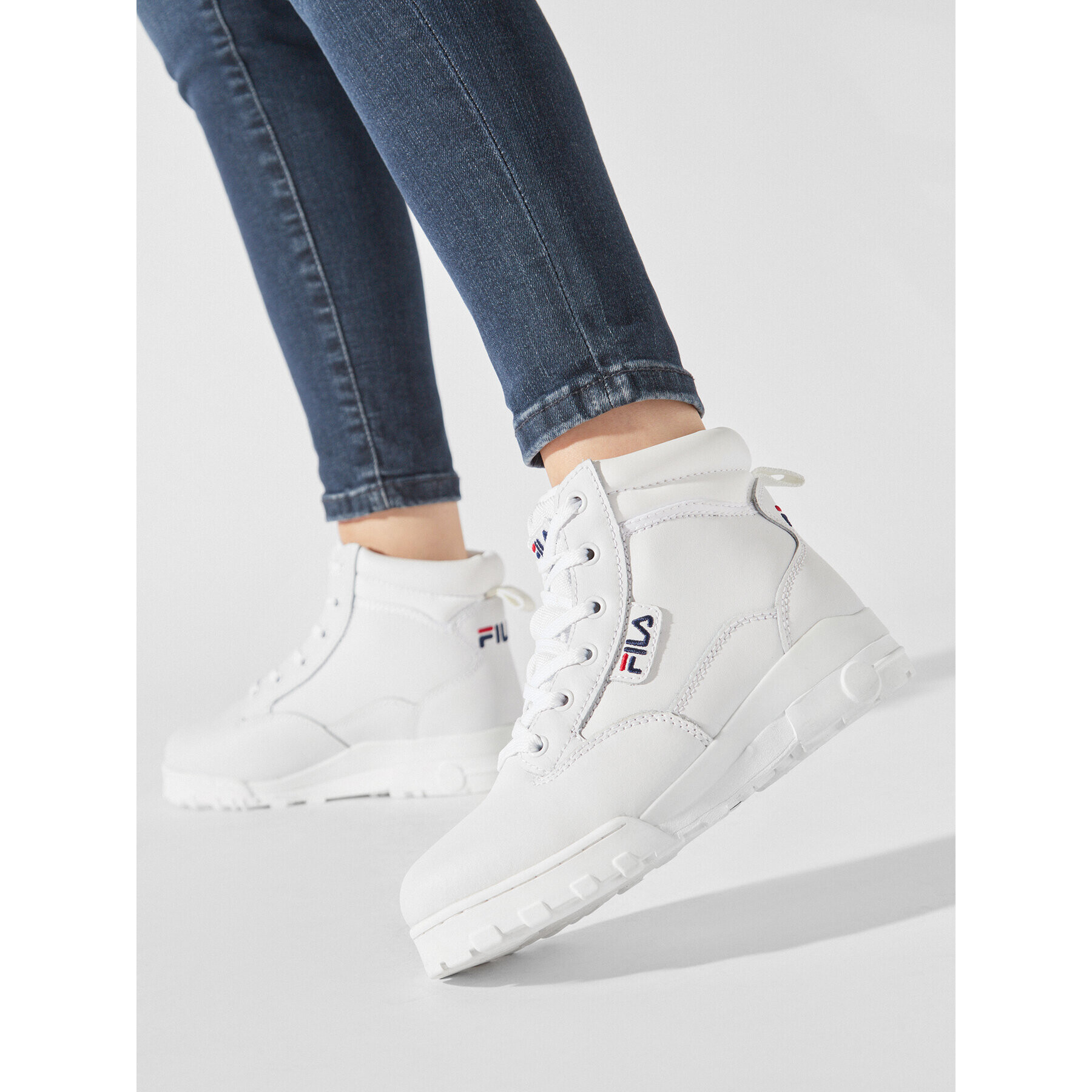 Fila Trappers Grunge II L Mid Wmn FFW0216.10004 Alb - Pled.ro