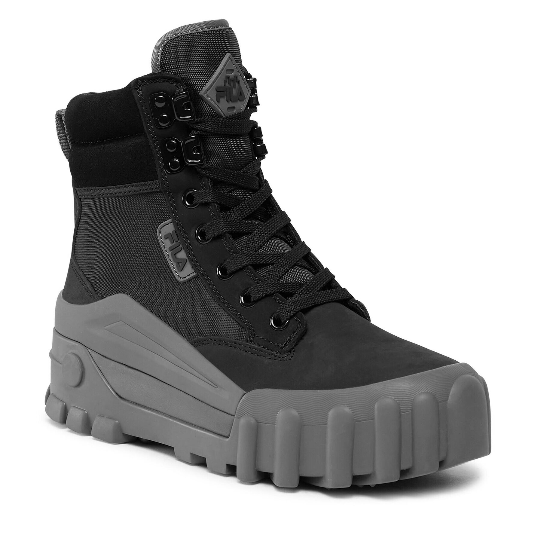 Fila Trappers Grungelution Mid Wmn FFW0362.83033 Negru - Pled.ro