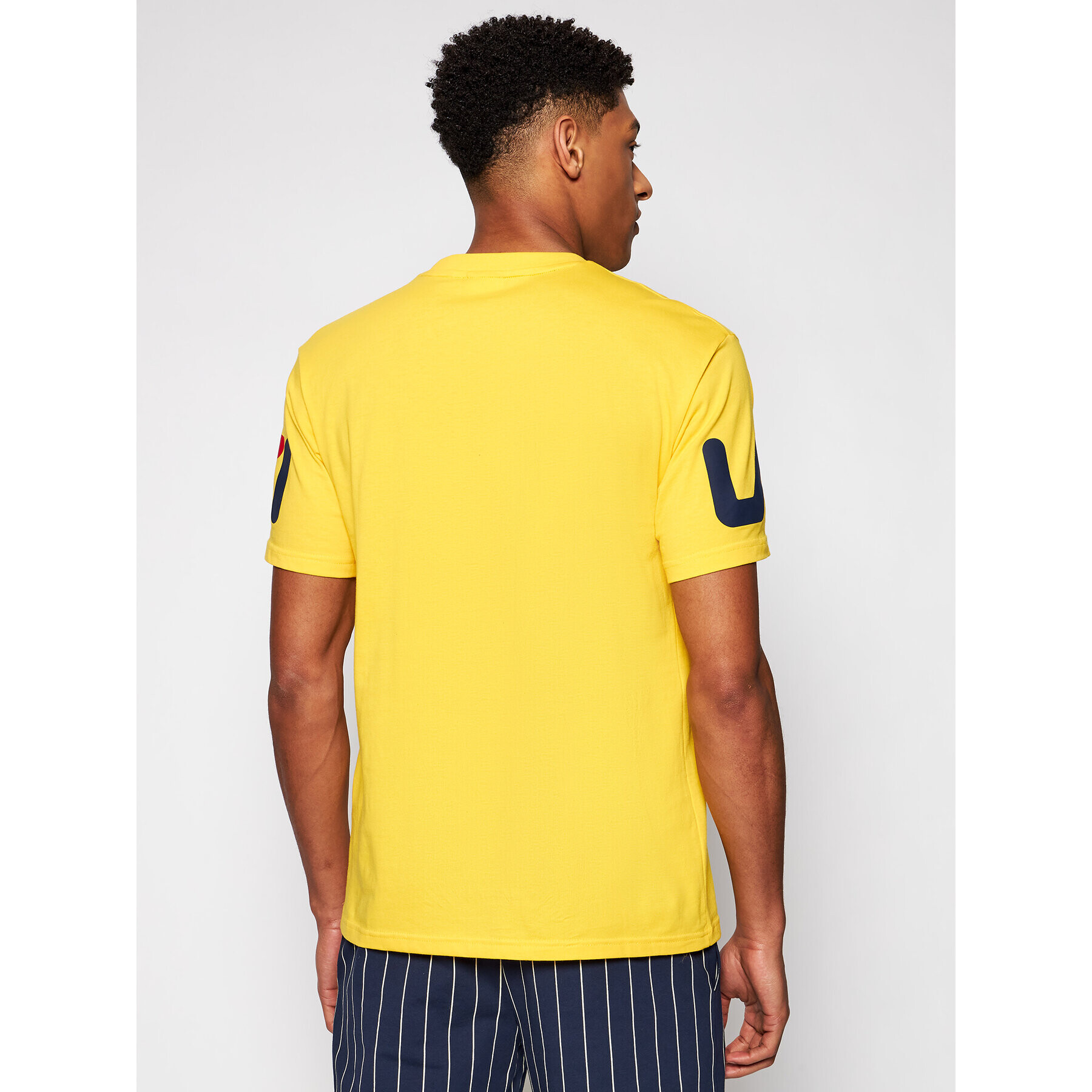 Fila Tricou Allan 688463 Galben Regular Fit - Pled.ro