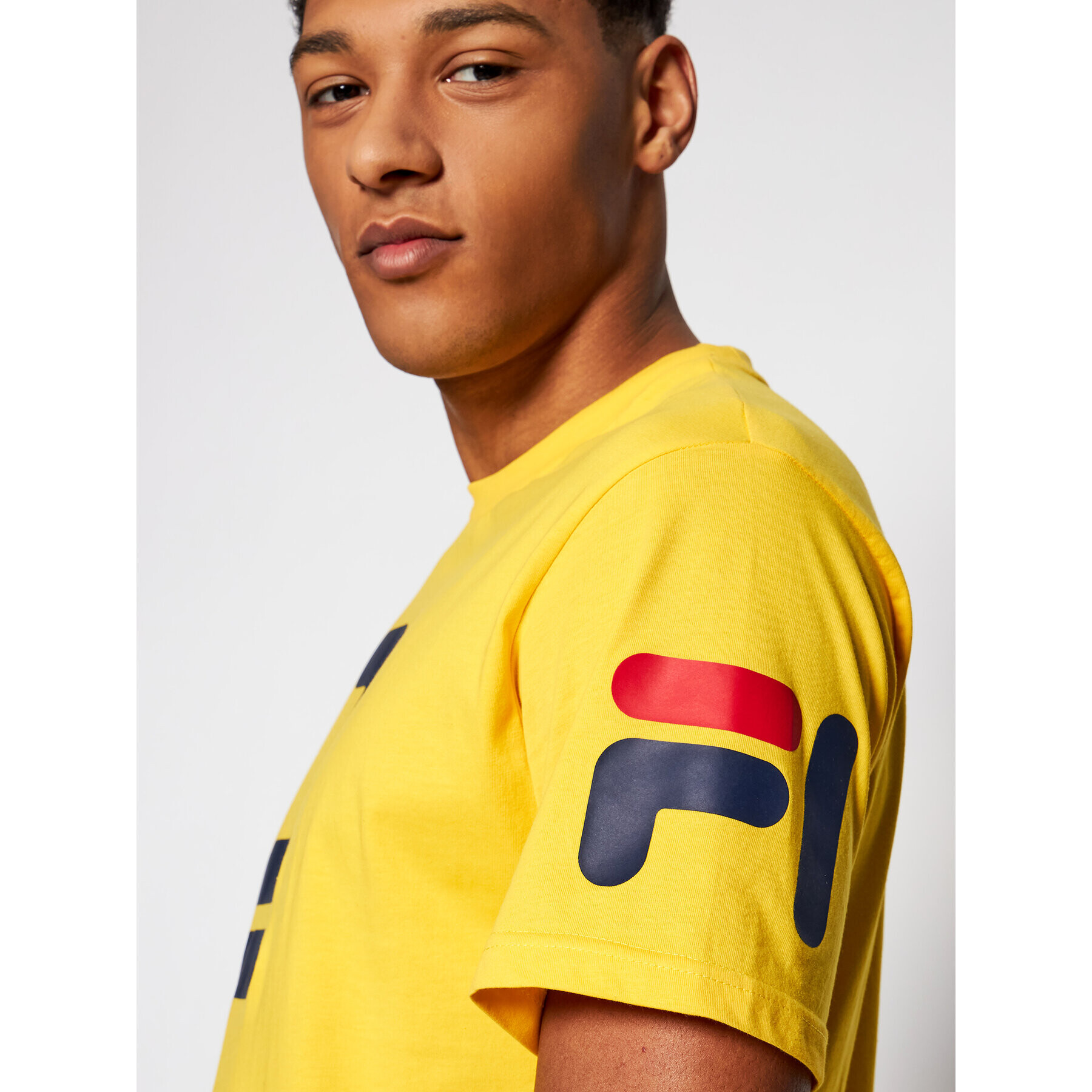 Fila Tricou Allan 688463 Galben Regular Fit - Pled.ro