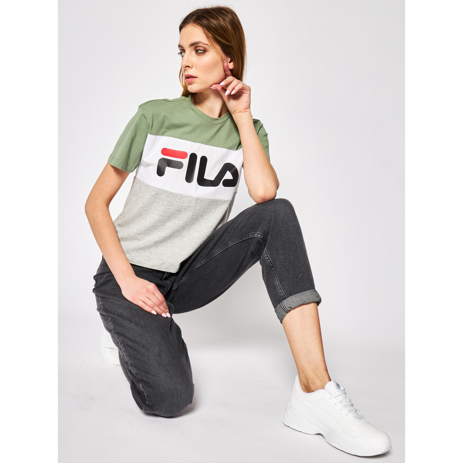 Fila Tricou Allison 682125 Colorat Regular Fit - Pled.ro