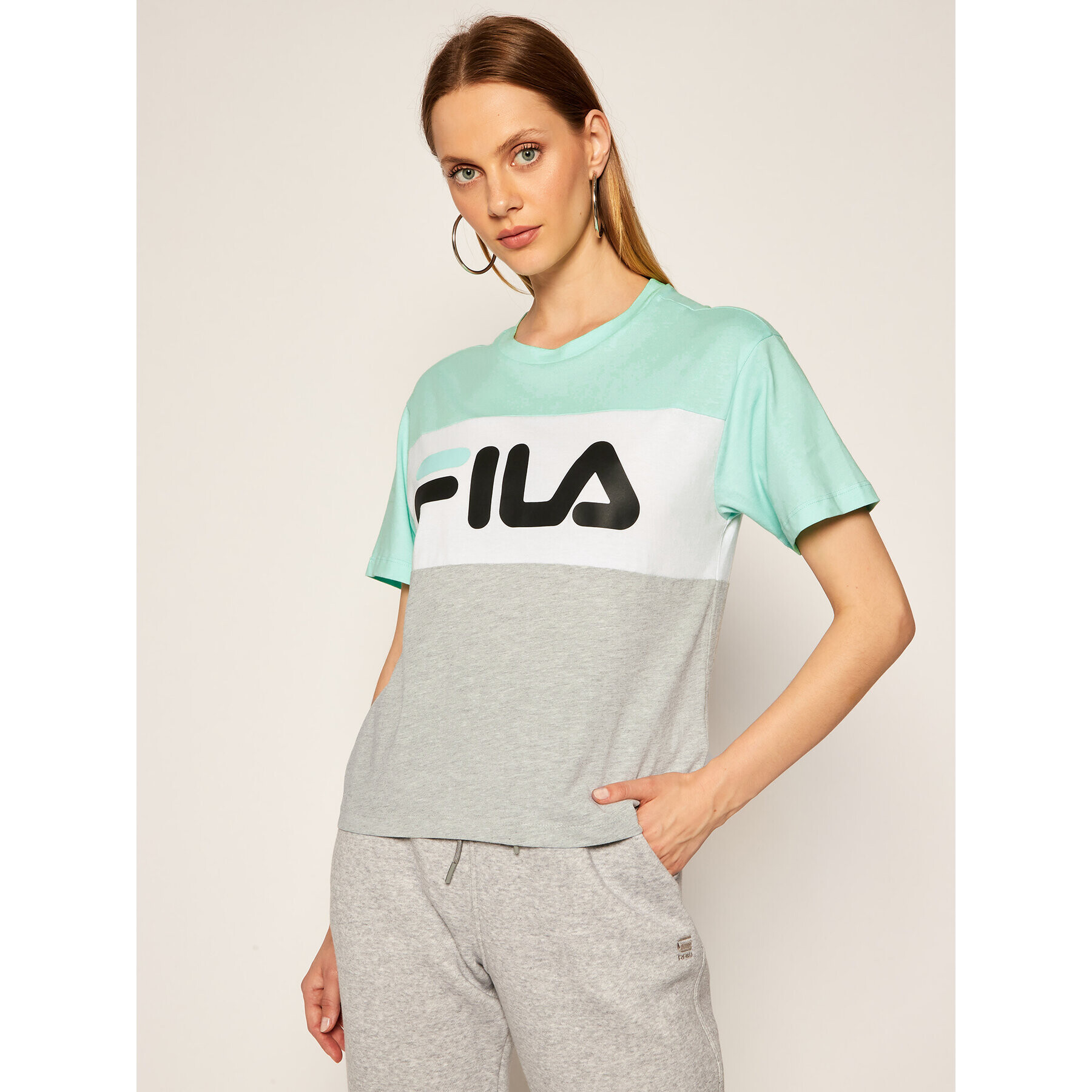 Fila Tricou Allison 682125 Colorat Regular Fit - Pled.ro