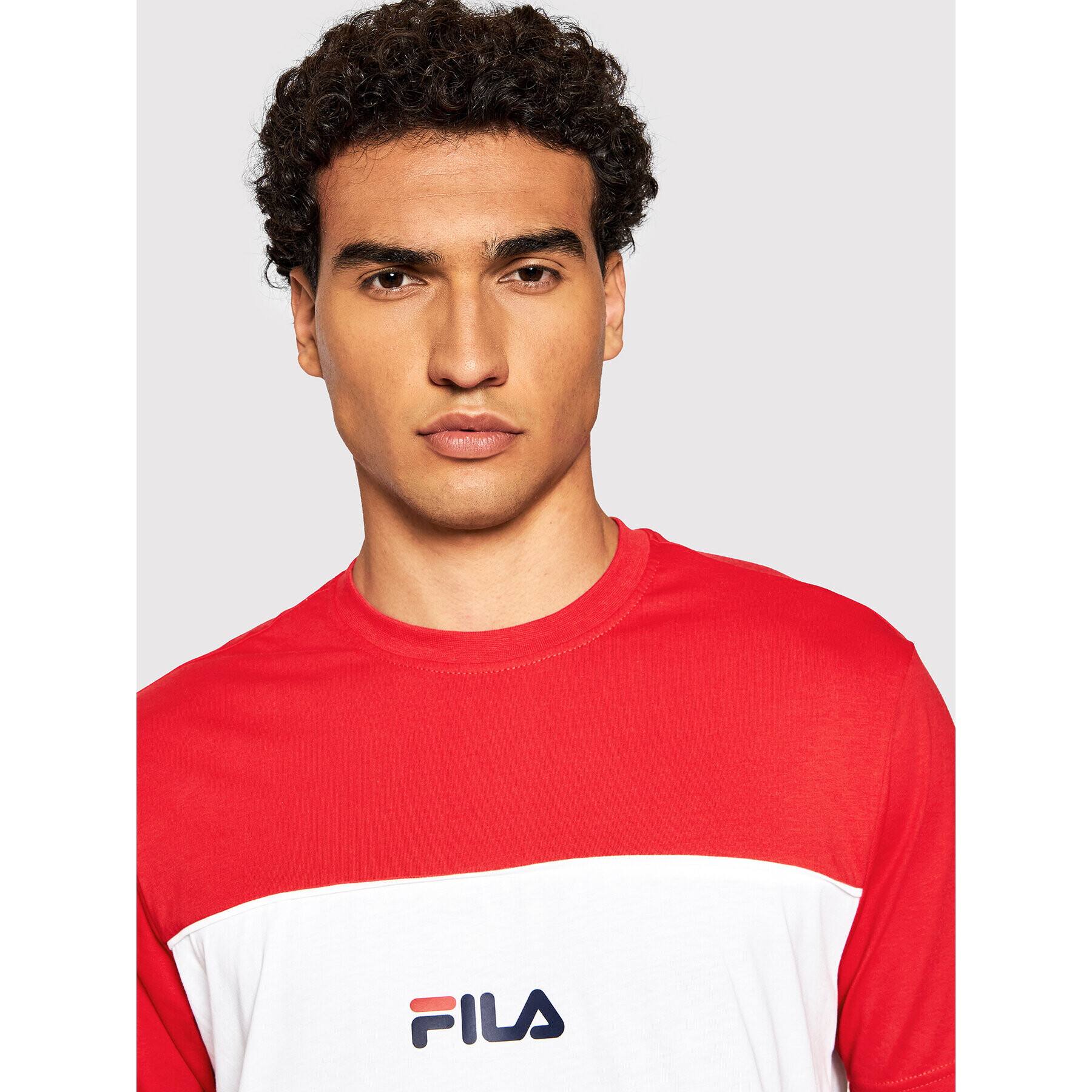 Fila Tricou Anoki 688468 Bleumarin Regular Fit - Pled.ro