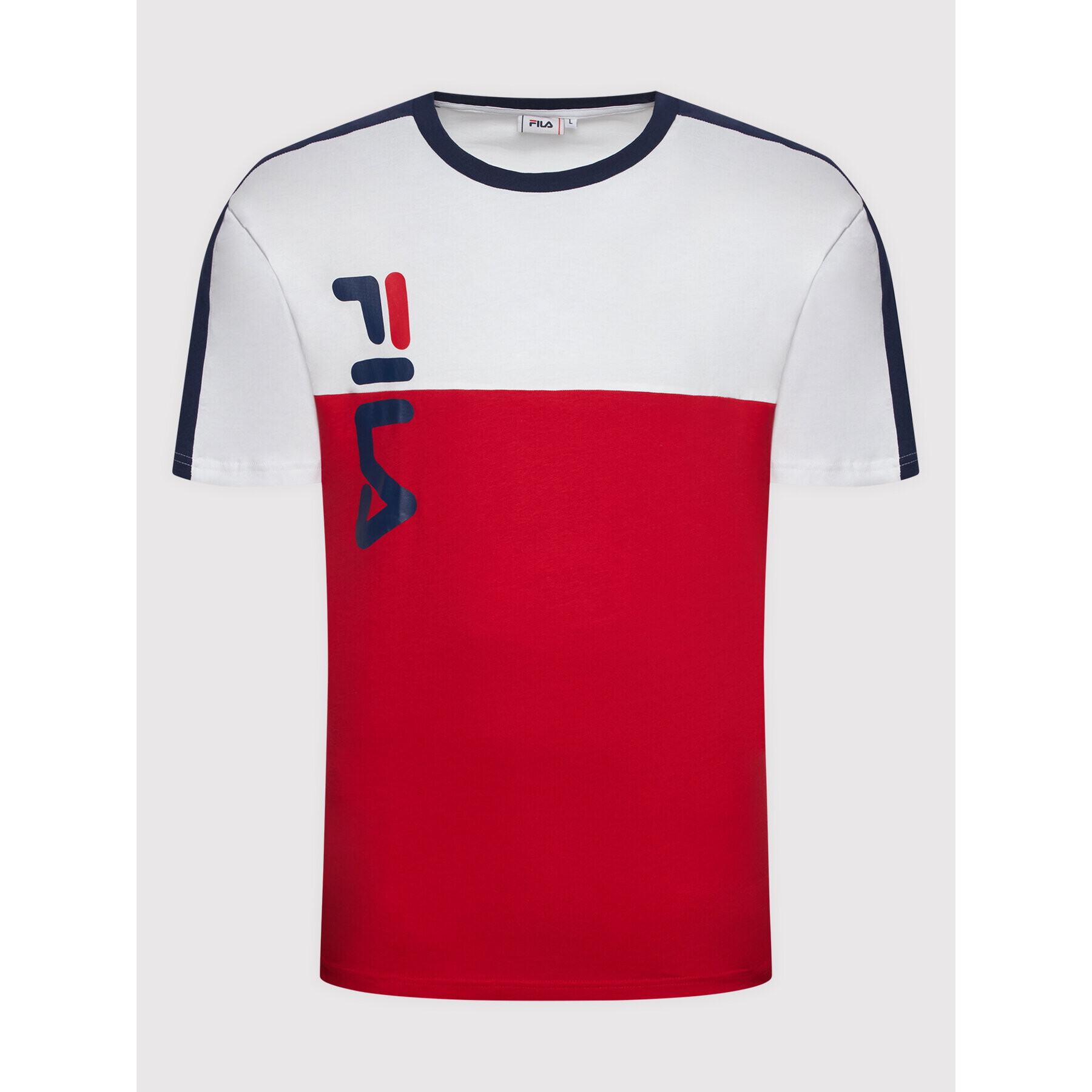 Fila Tricou Bartin 768990 Roșu Loose Fit - Pled.ro