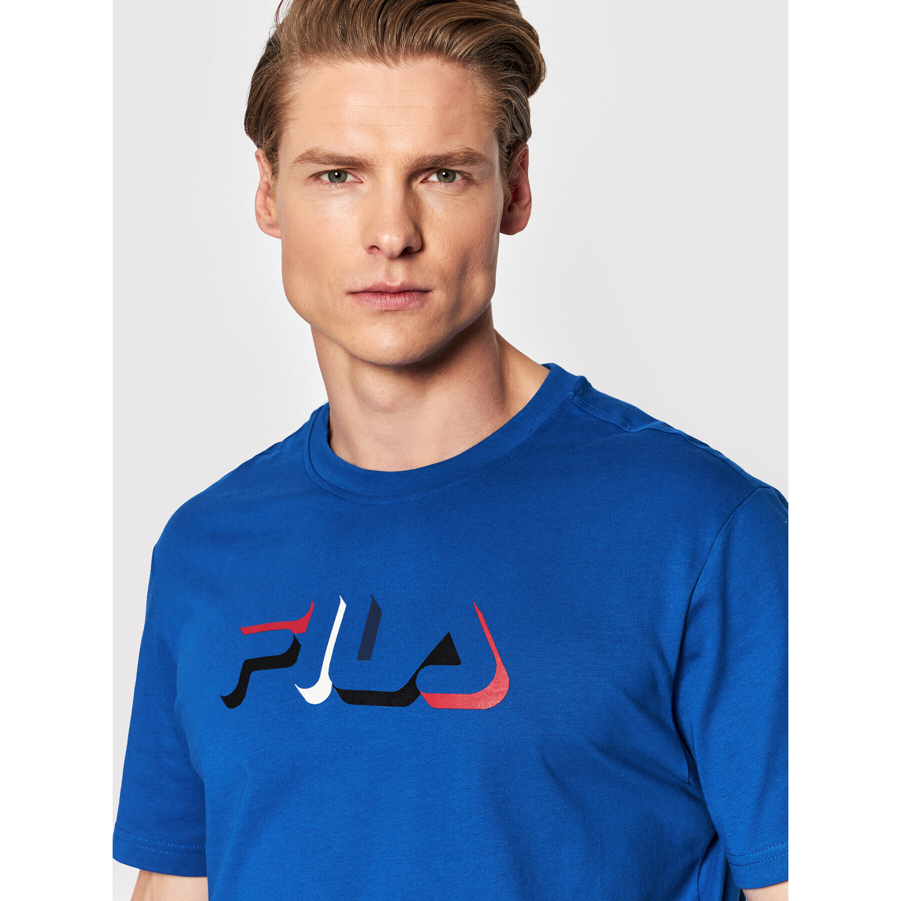 Fila Tricou Belen 768981 Bleumarin Regular Fit - Pled.ro