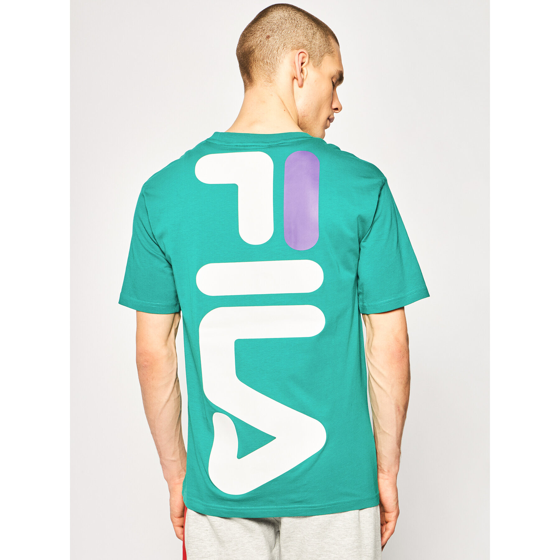 Fila Tricou Bender 687484 Verde Regular Fit - Pled.ro