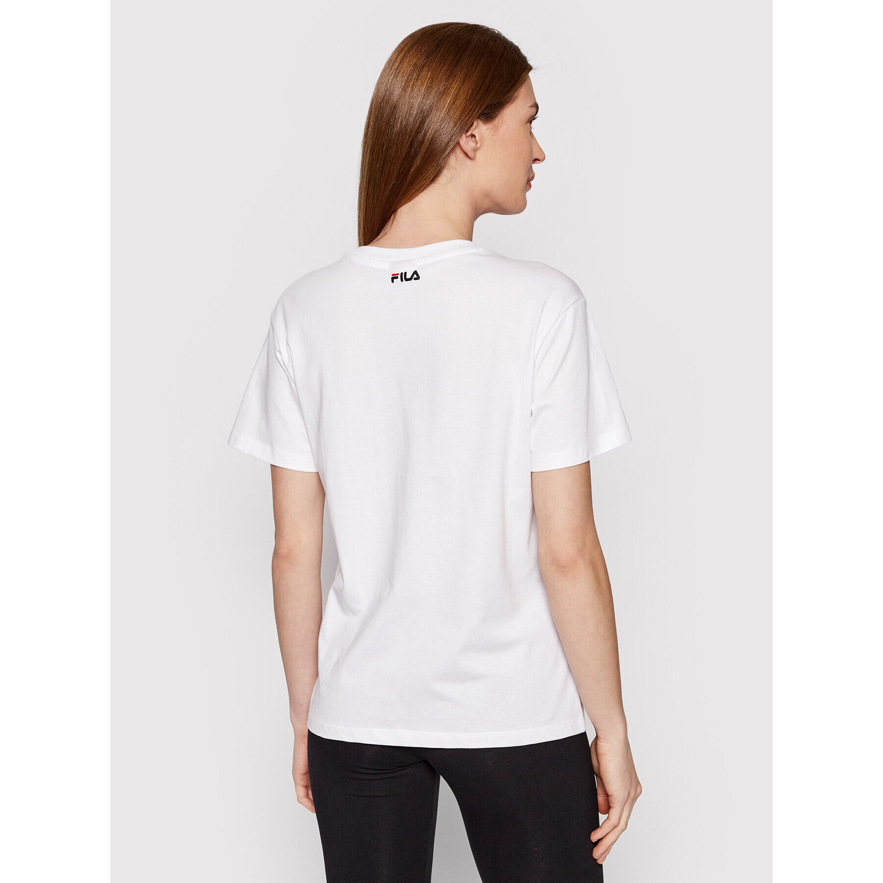 Fila Tricou Biga FAW0142 Alb Regular Fit - Pled.ro