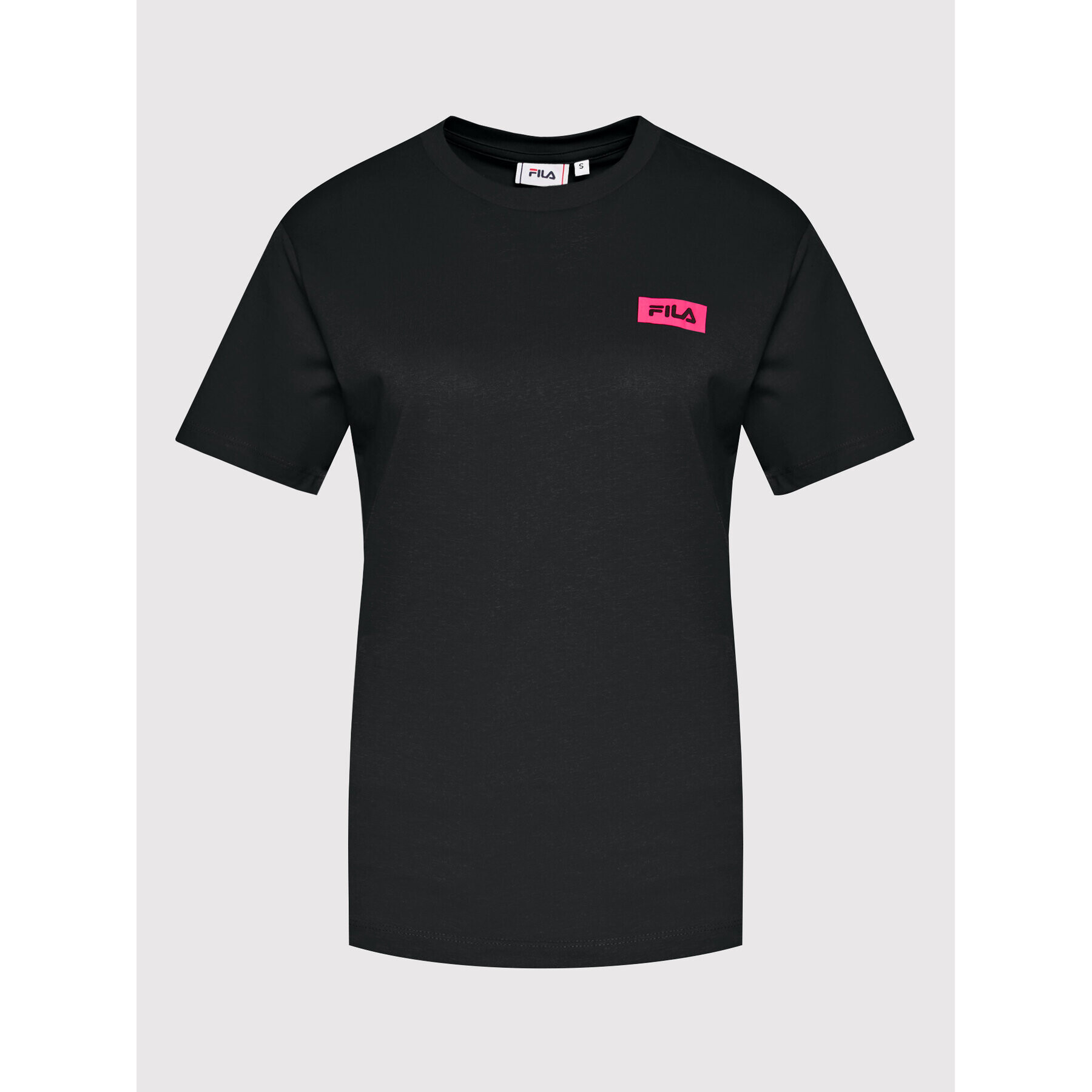 Fila Tricou Biga FAW0142 Negru Regular Fit - Pled.ro