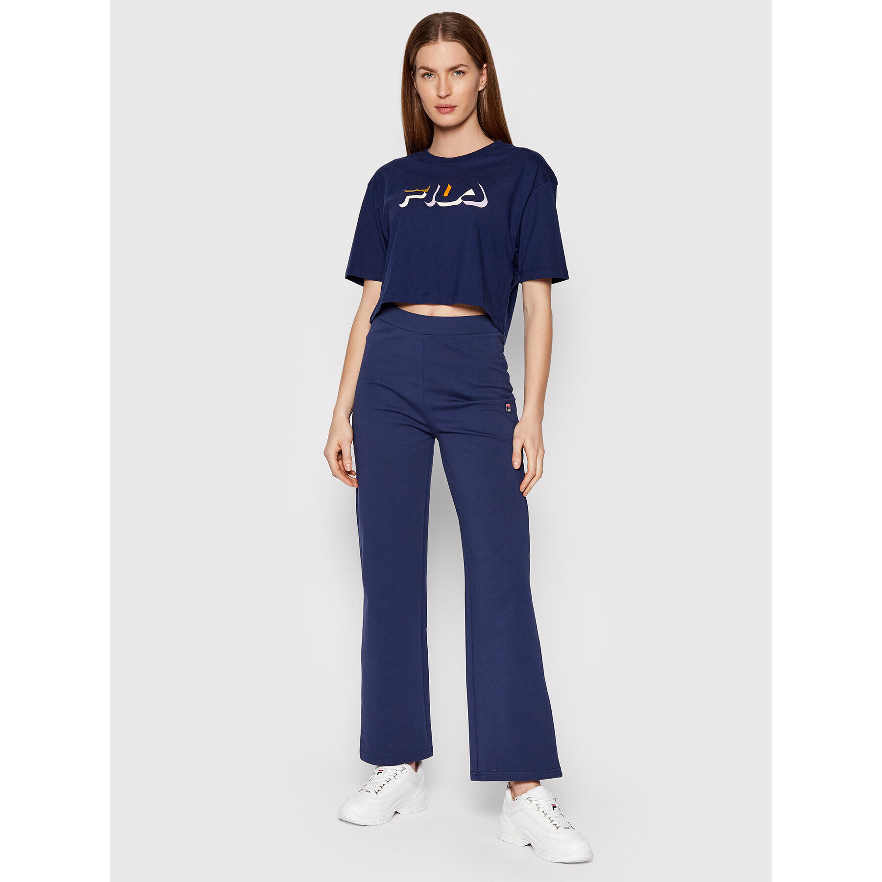 Fila Tricou Boituva 768497 Bleumarin Relaxed Fit - Pled.ro