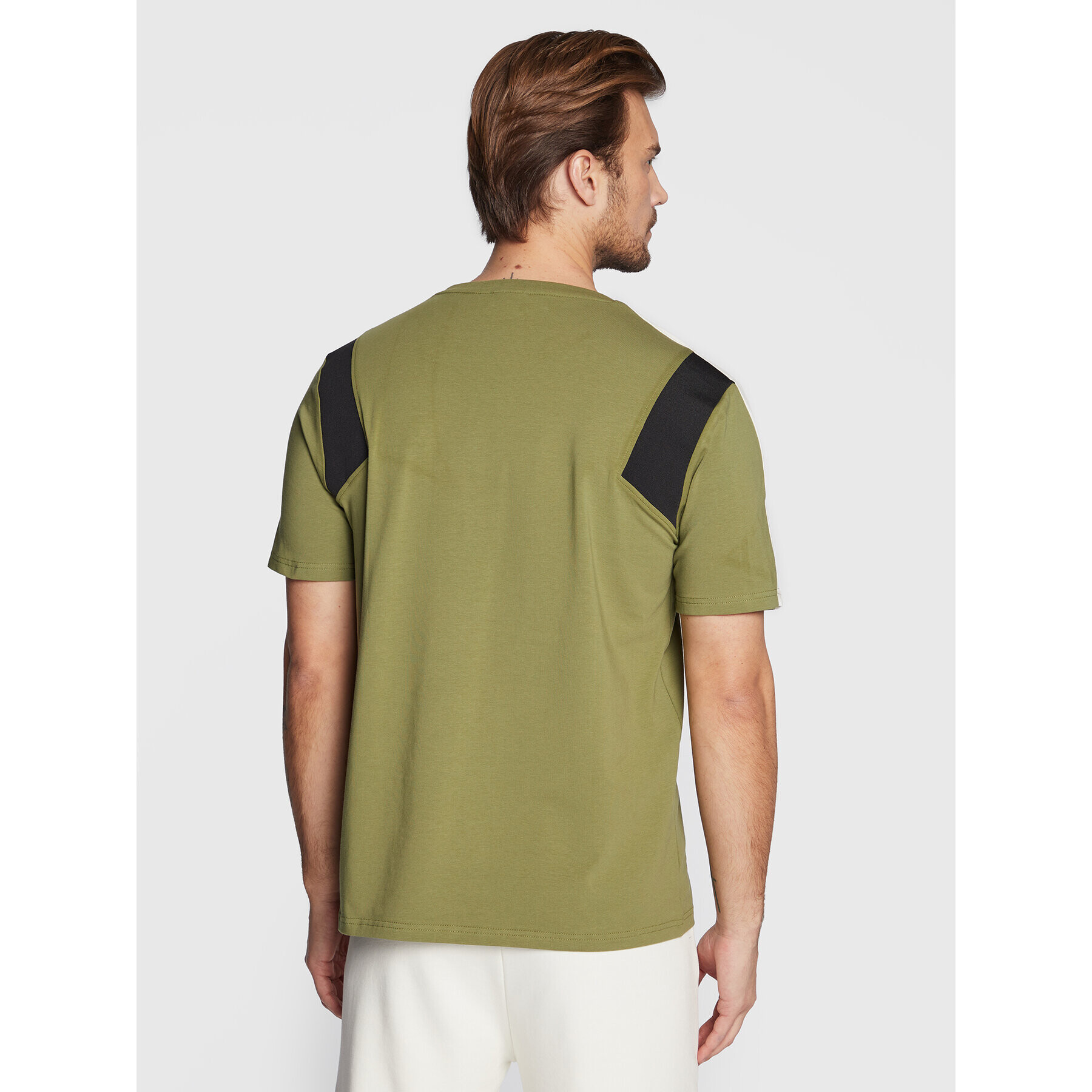 Fila Tricou Bormio FAM0175 Verde Regular Fit - Pled.ro