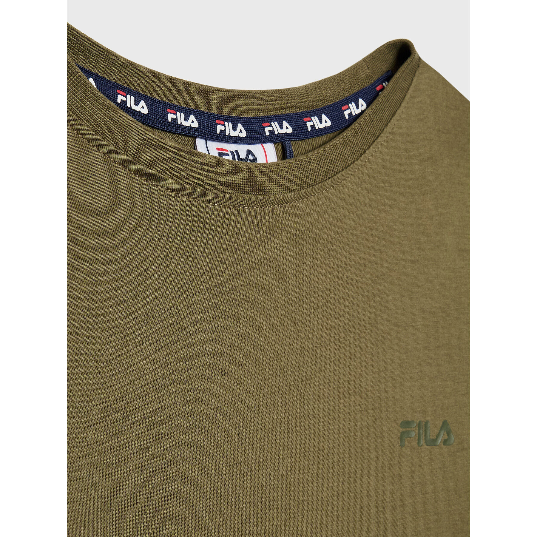 Fila Tricou Bremervorde FAT0125 Verde Regular Fit - Pled.ro