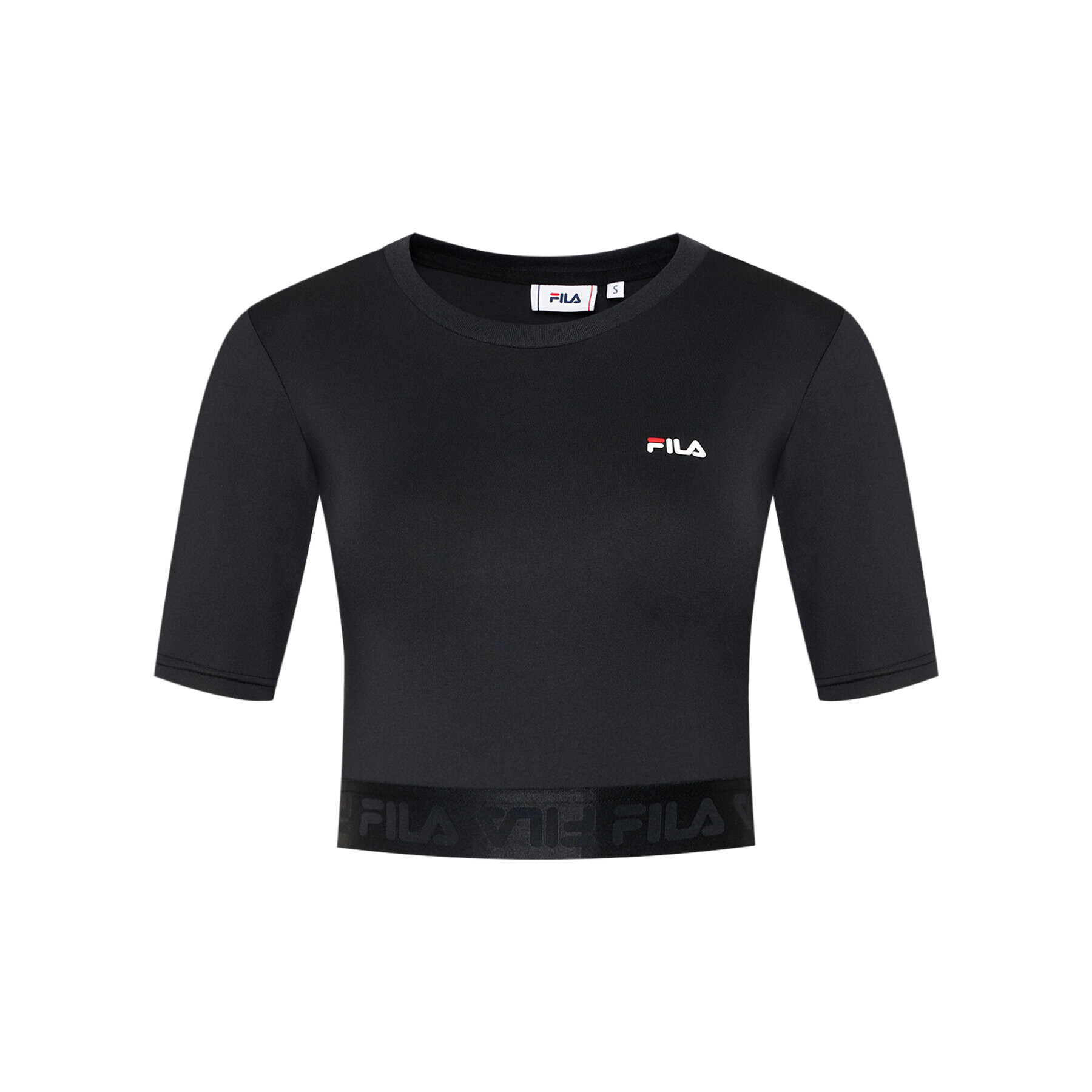 Fila Tricou Caylin 688520 Negru Regular Fit - Pled.ro