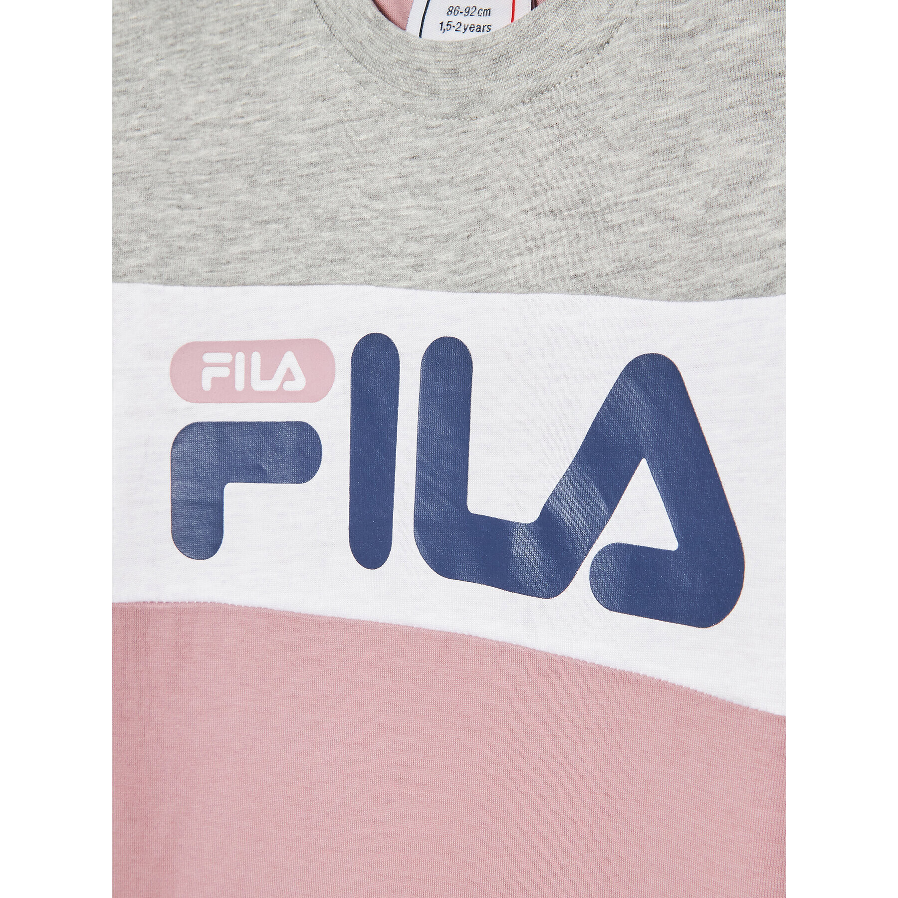 Fila Tricou College Station FAK0063 Roz Regular Fit - Pled.ro