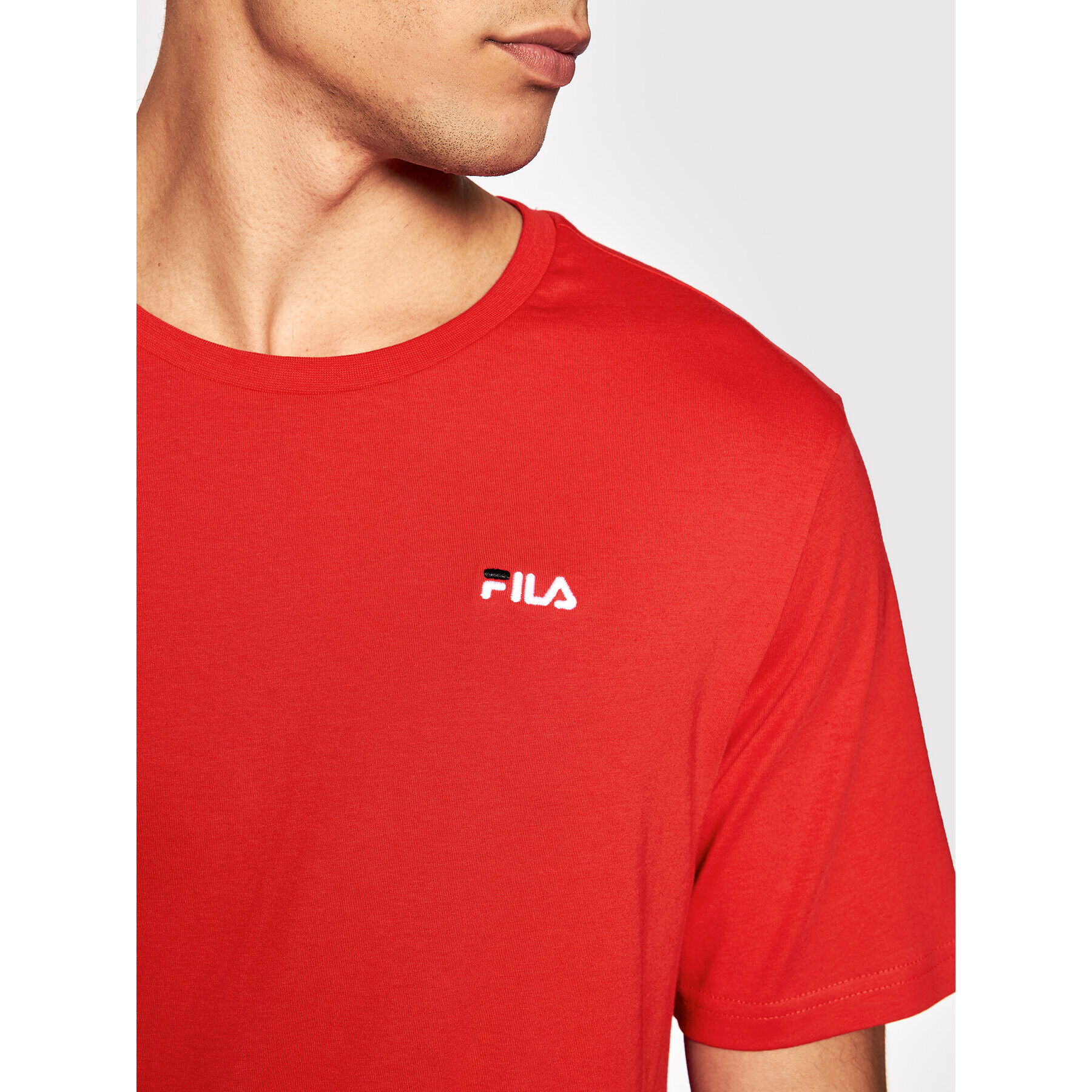 Fila Tricou Edgar 689111 Roșu Regular Fit - Pled.ro