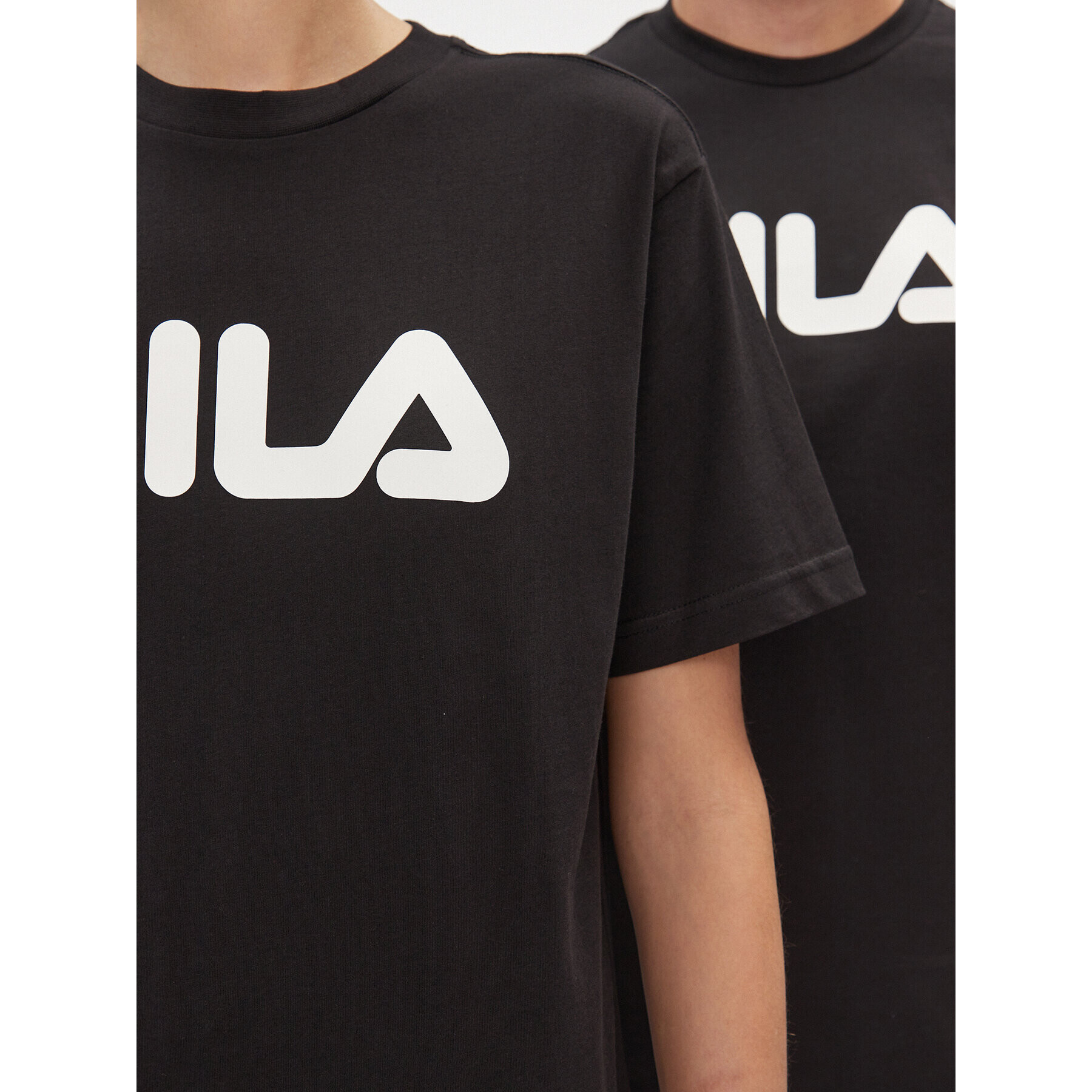 Fila Tricou FAU0067 Negru Regular Fit - Pled.ro