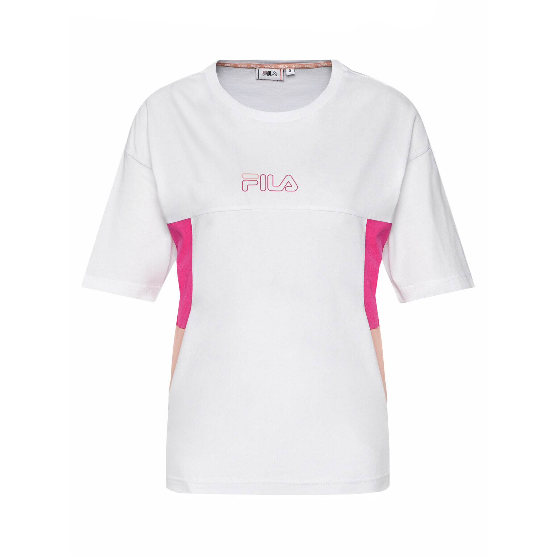 Fila Tricou Jaelle 683293 Alb Regular Fit - Pled.ro